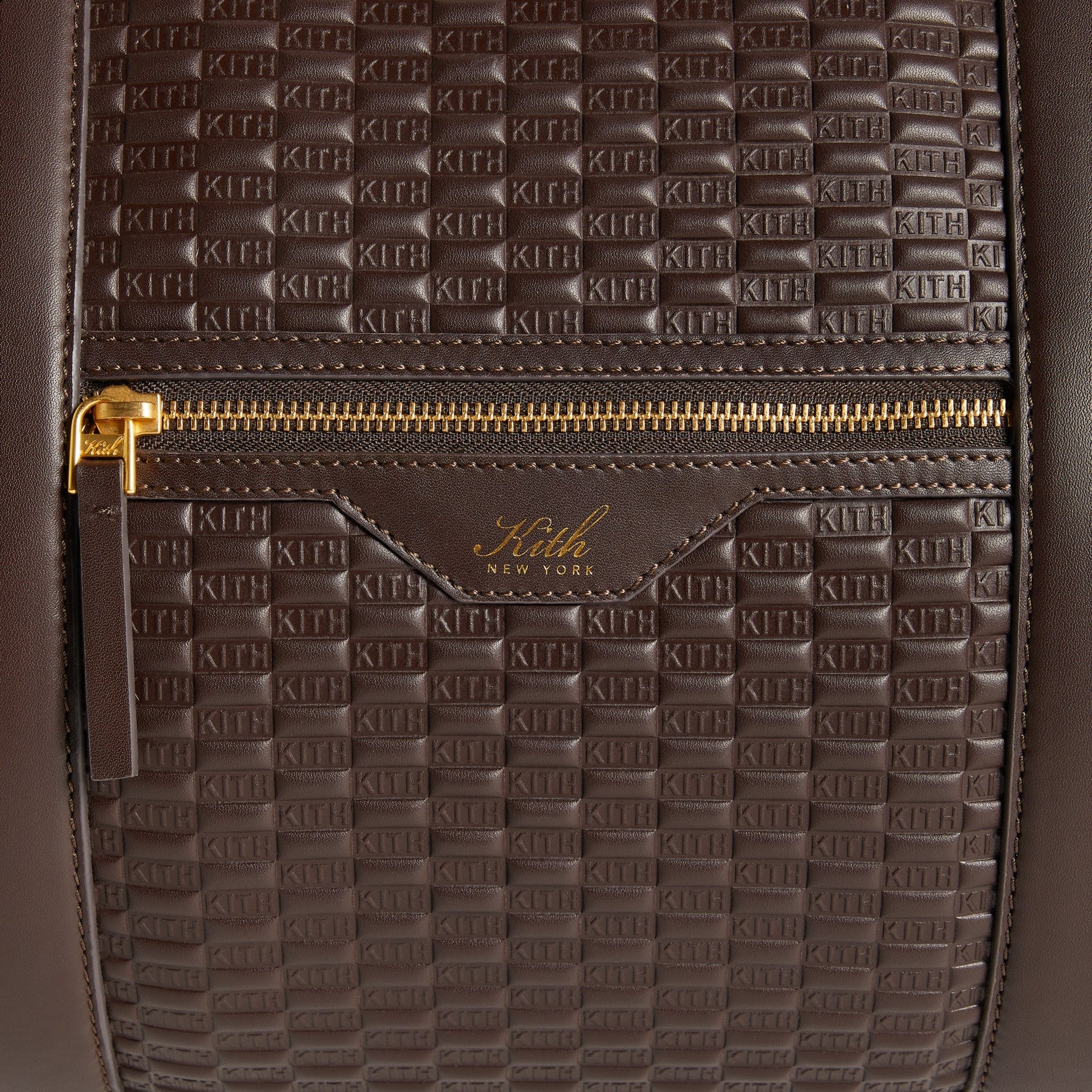Kith Monogram Leather Traveler K55 Duffle Bag - Zoom - PH