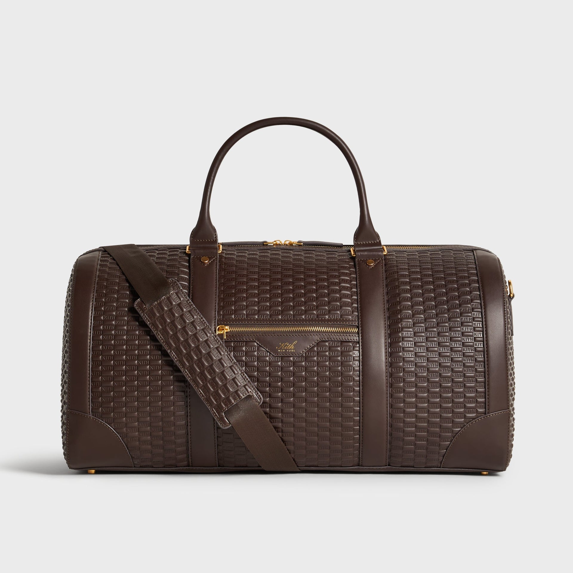 Kith Monogram Leather Traveler K55 Duffle Bag - Zoom - PH