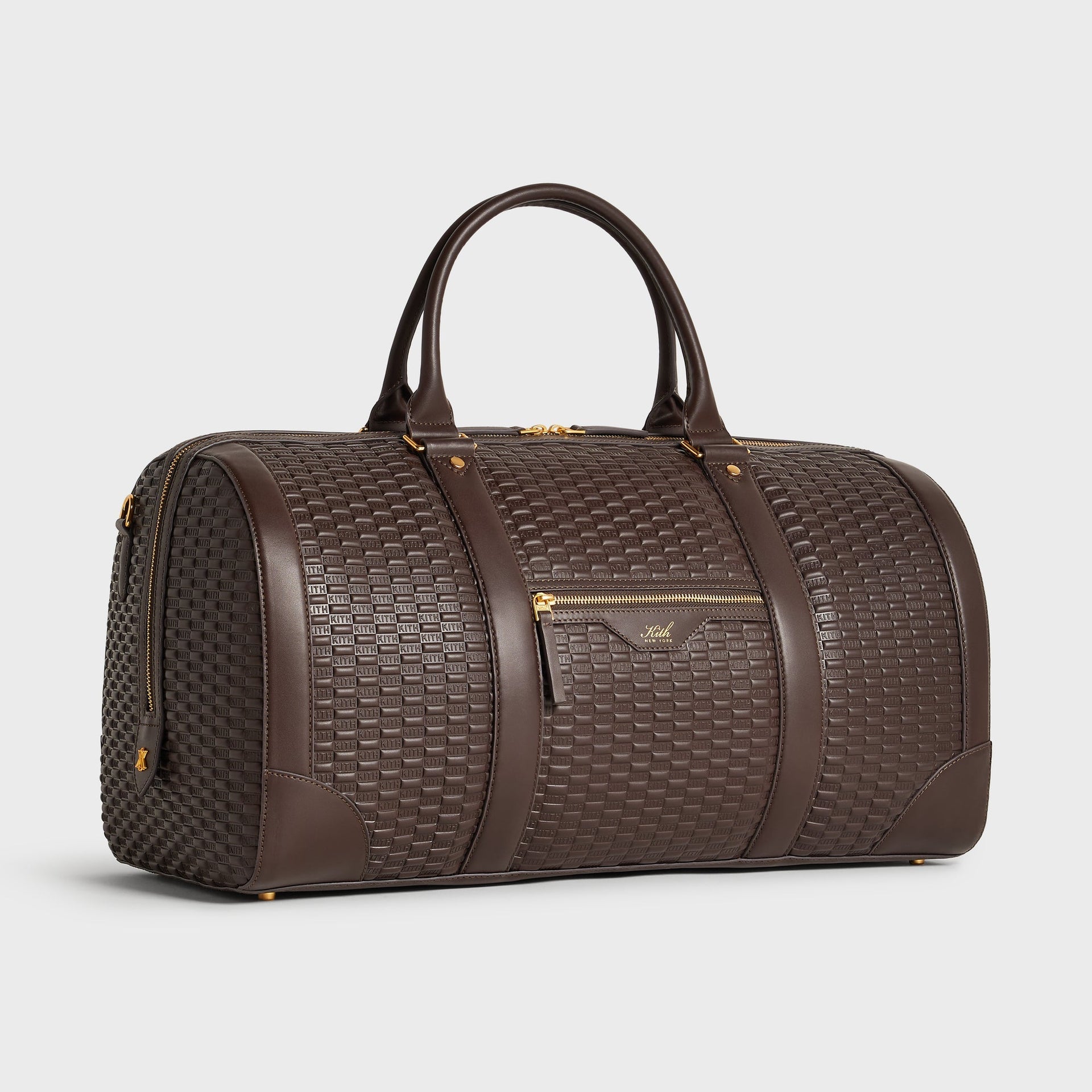 Kith Monogram Leather Traveler K55 Duffle Bag - Zoom - PH