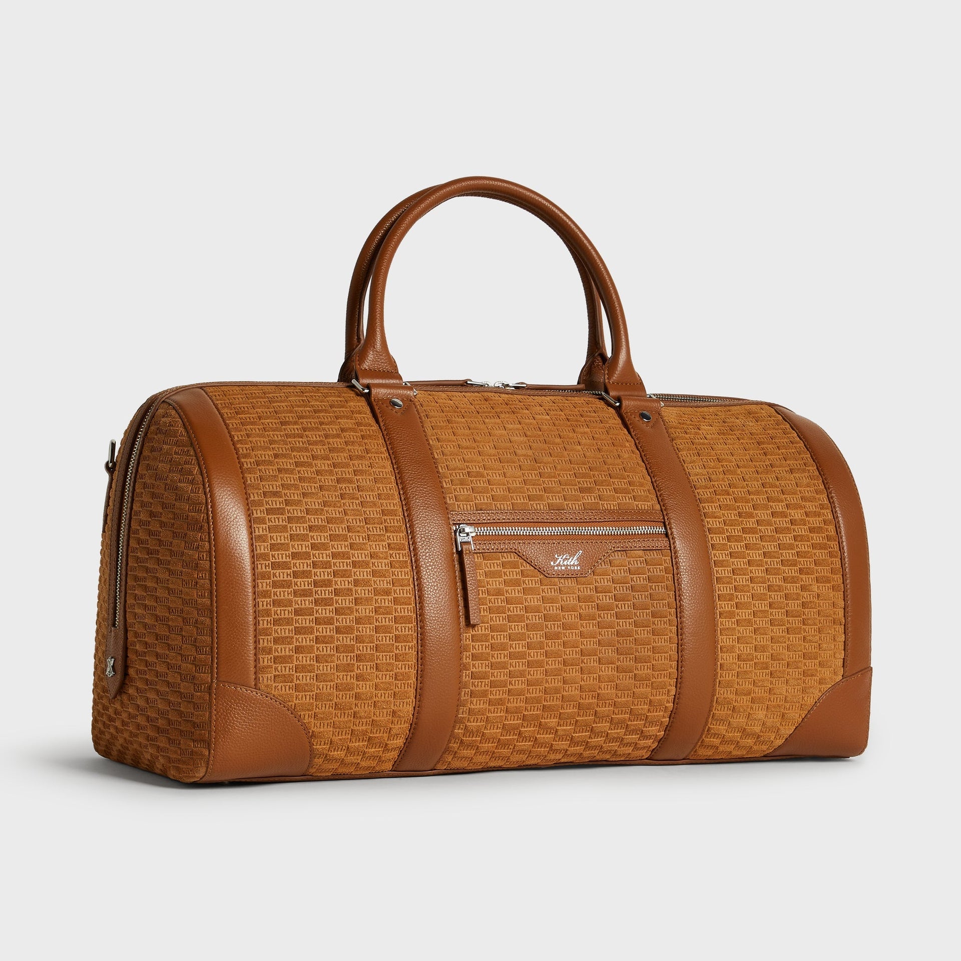 Kith Monogram Suede Traveler K55 Duffle Bag - Argil - PH