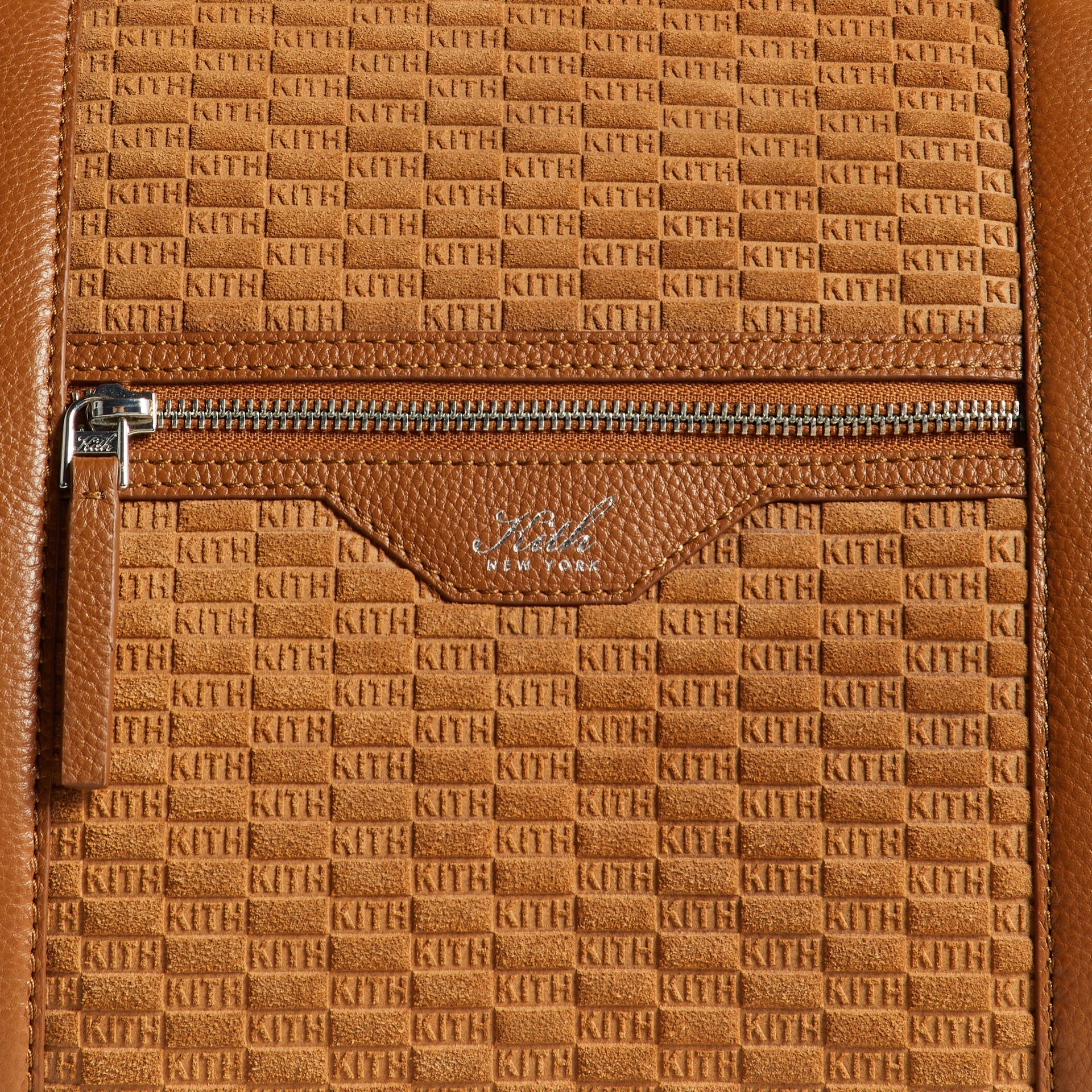 Kith Monogram Suede Traveler K55 Duffle Bag - Argil - PH