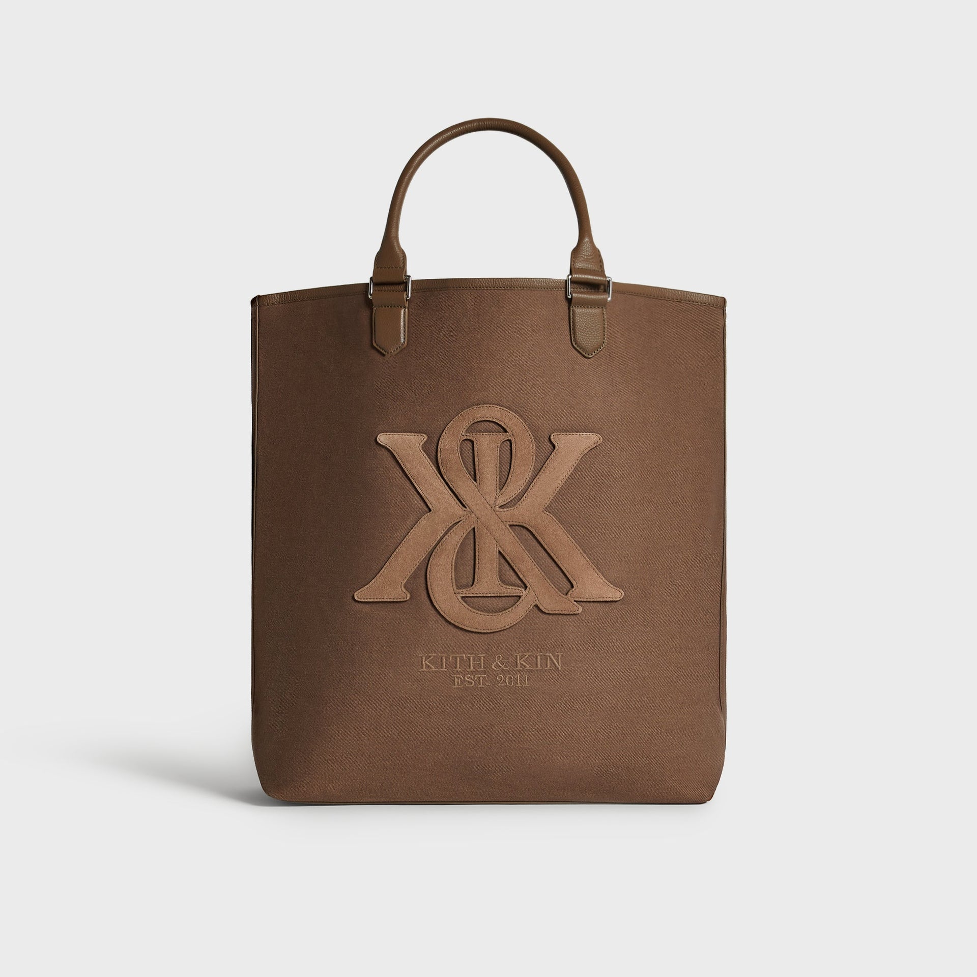 Kith Suede Applique Canvas Tote - Java