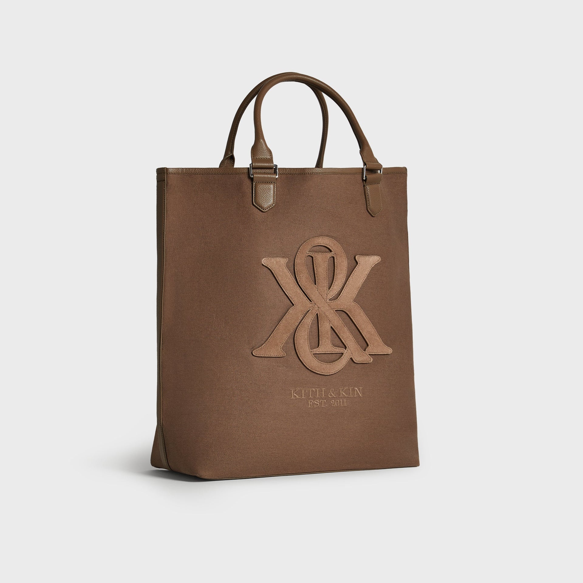 Kith Suede Applique Canvas Tote - Java