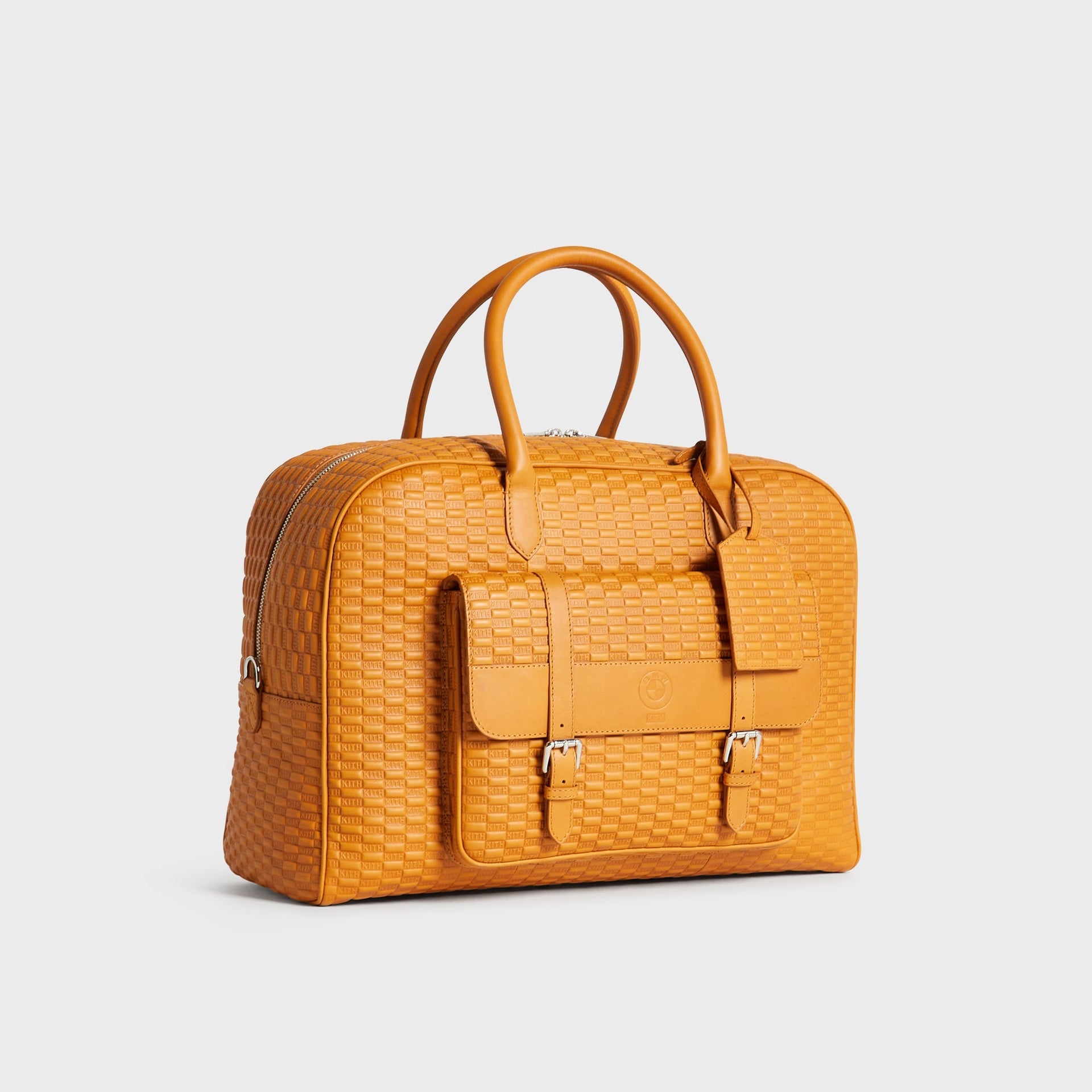 Kith for BMW Leather Overnight Bag - Camel - PH