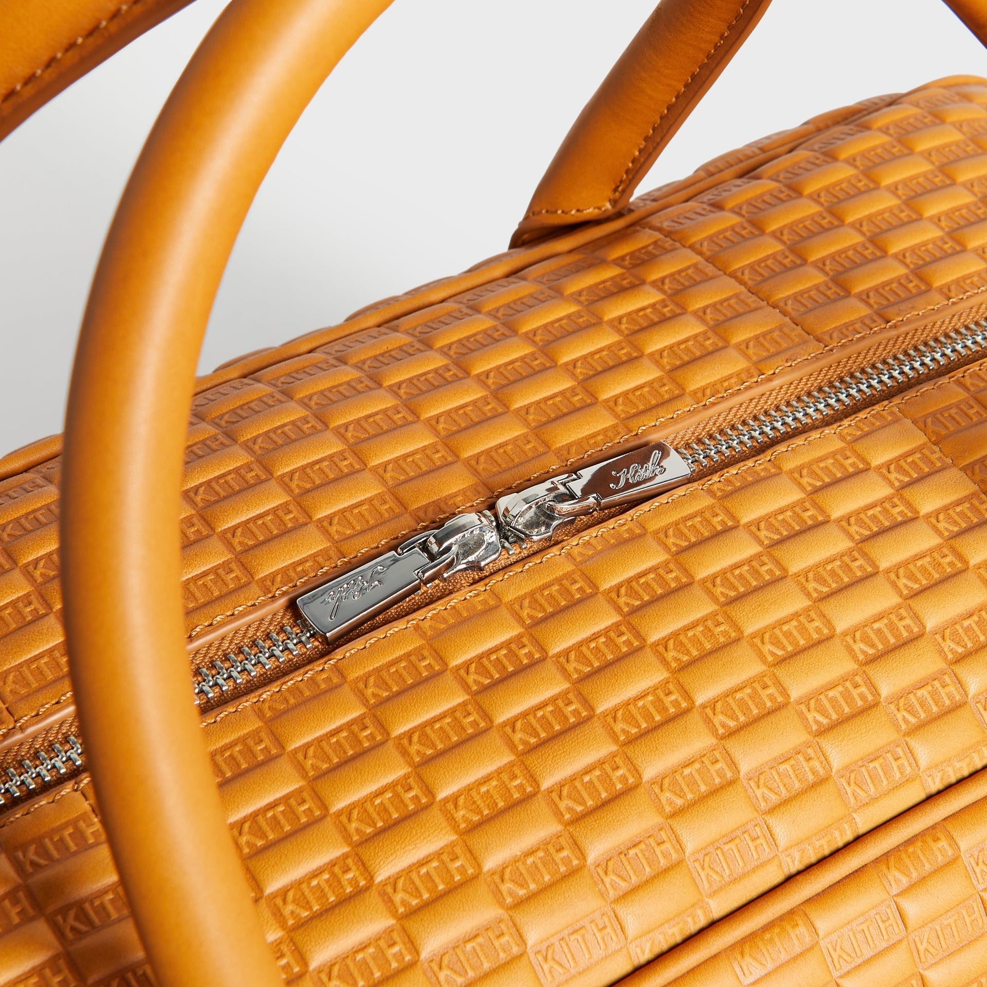 Kith for BMW Leather Overnight Bag - Camel - PH