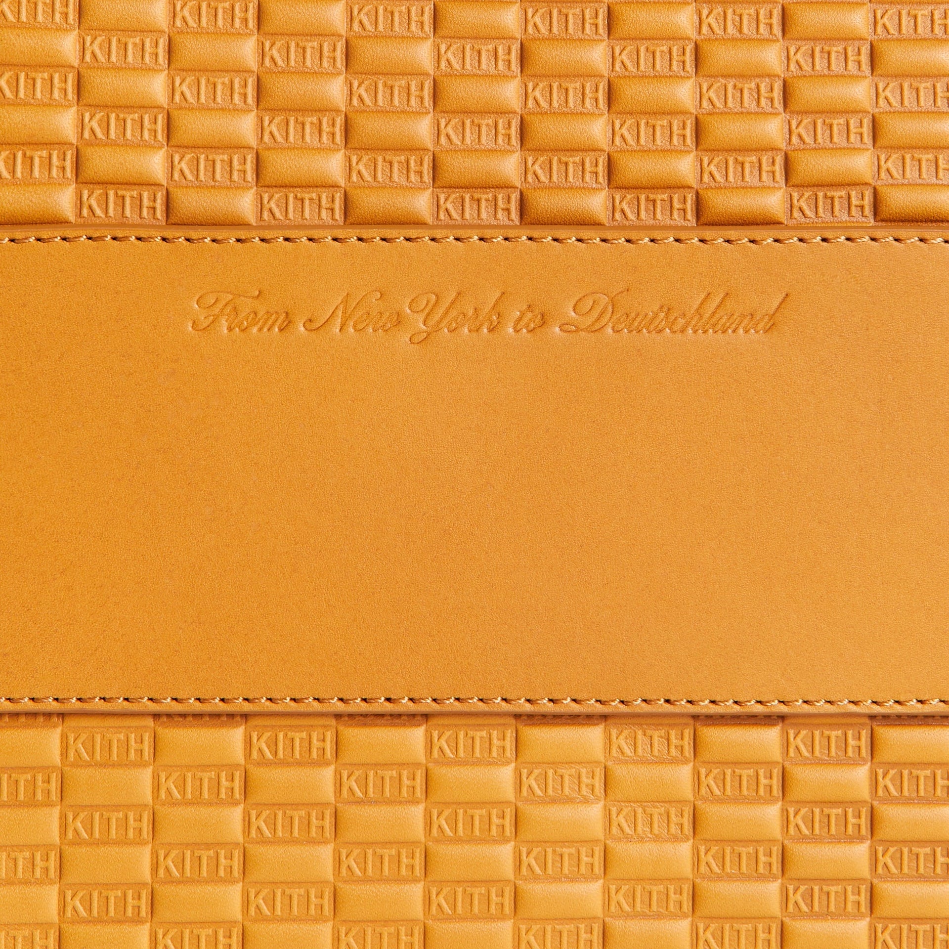 Kith for BMW Leather Overnight Bag - Camel - PH