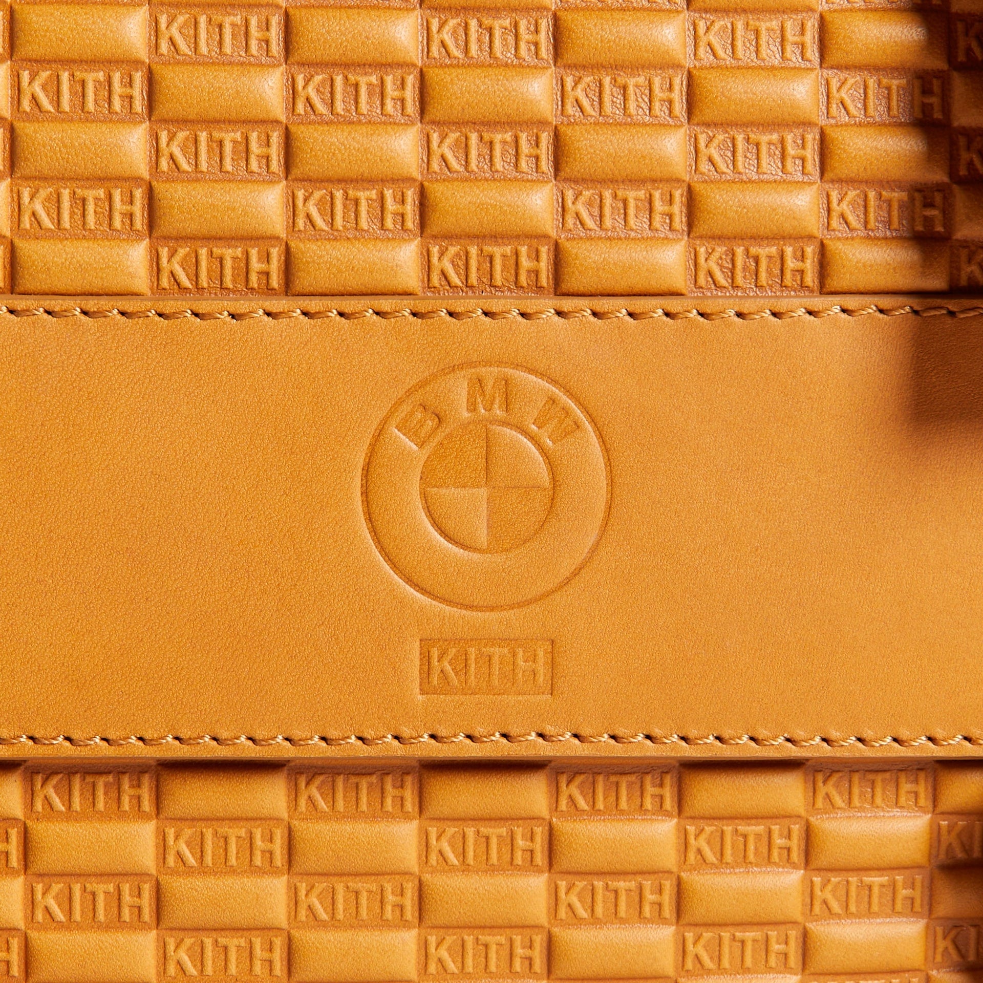 Kith for BMW Leather Overnight Bag - Camel - PH