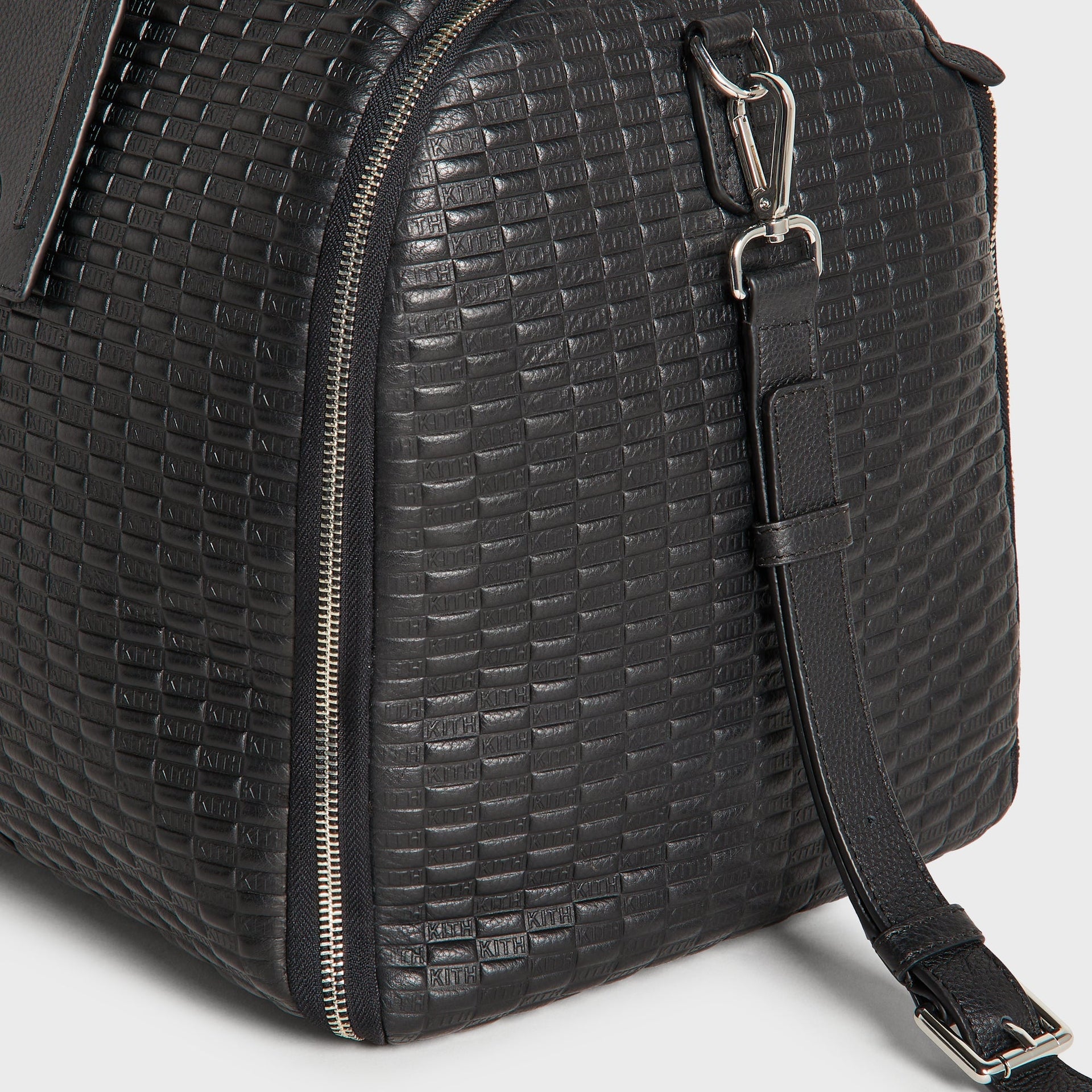 Kith for BMW Leather Travel Garment Duffle Bag - Black - PH