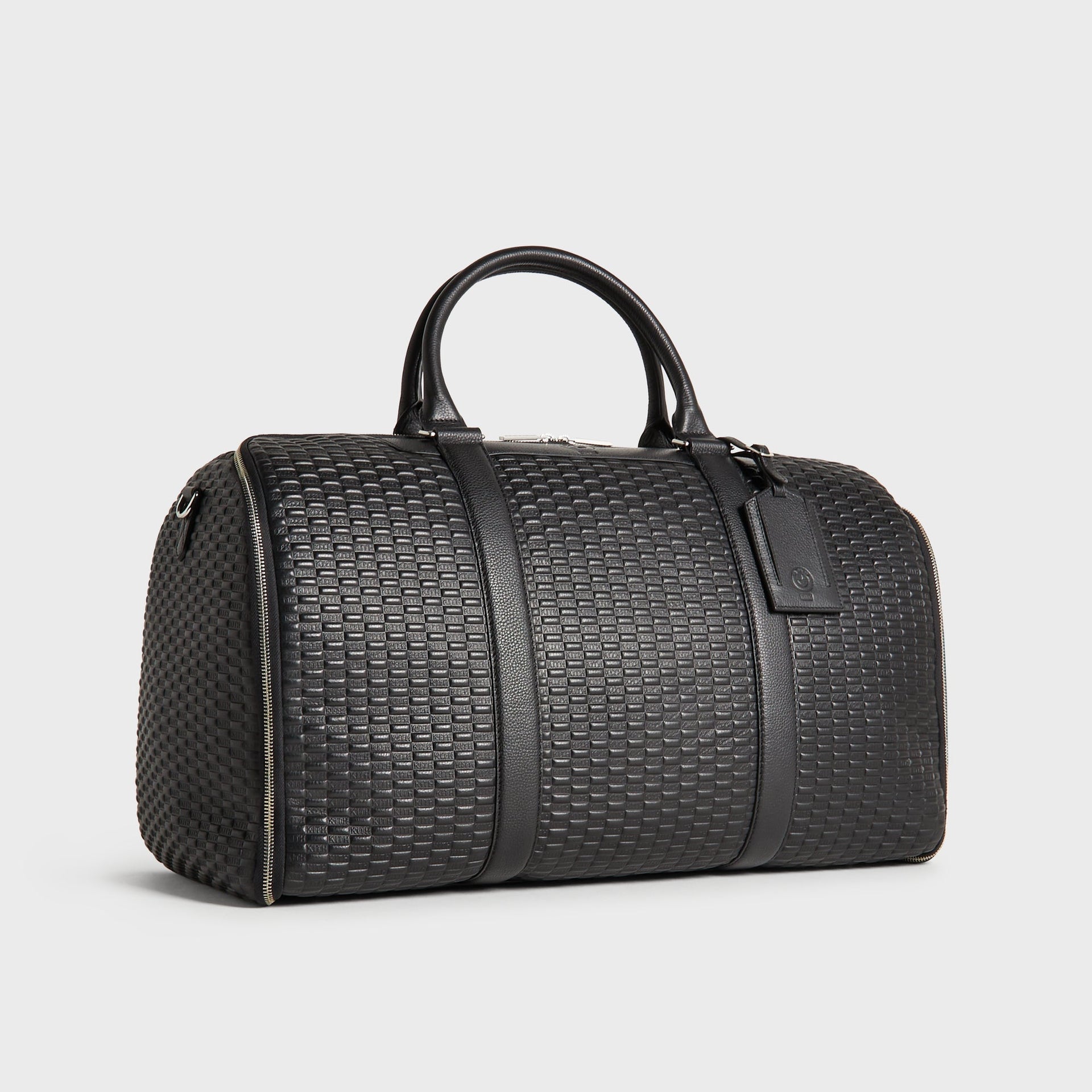 Kith for BMW Leather Travel Garment Duffle Bag - Black - PH