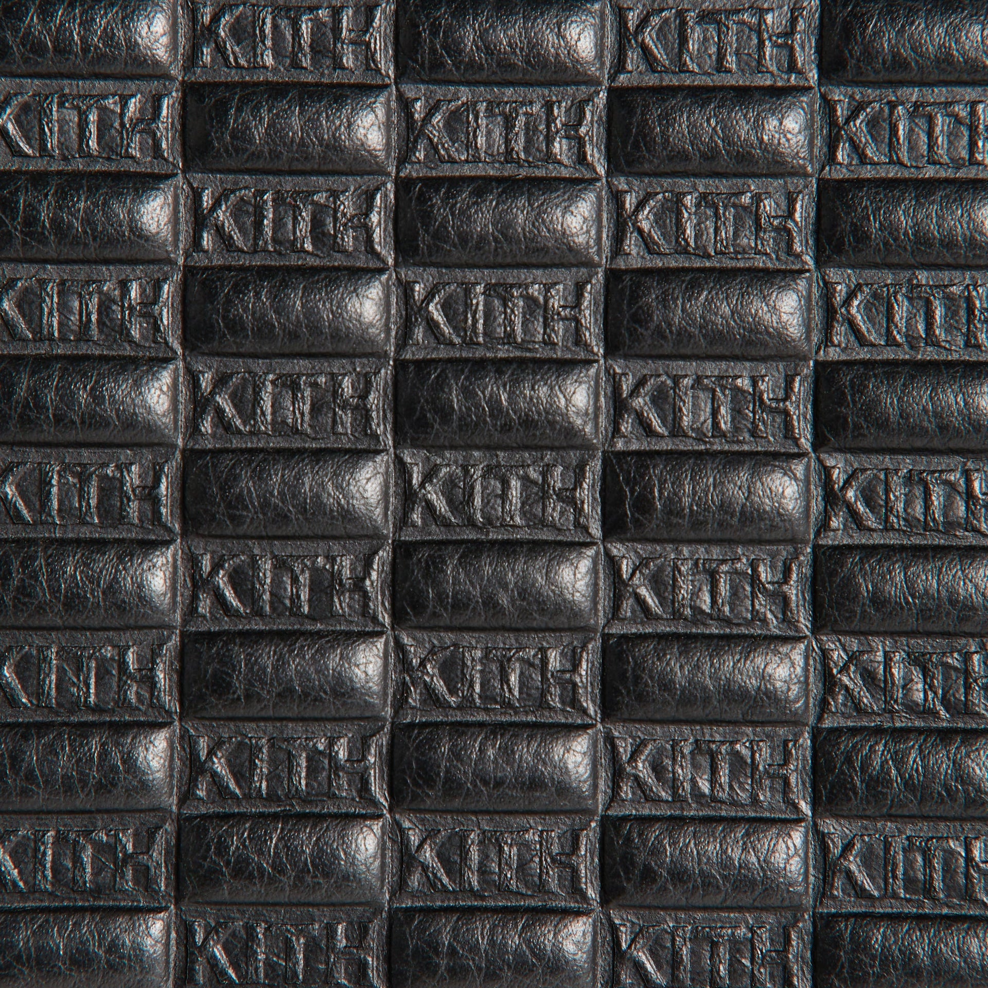 Kith for BMW Leather Travel Garment Duffle Bag - Black