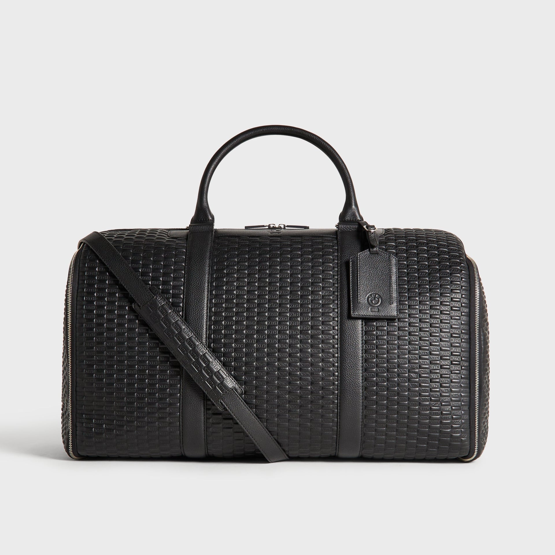 Kith for BMW Leather Travel Garment Duffle Bag - Black - PH