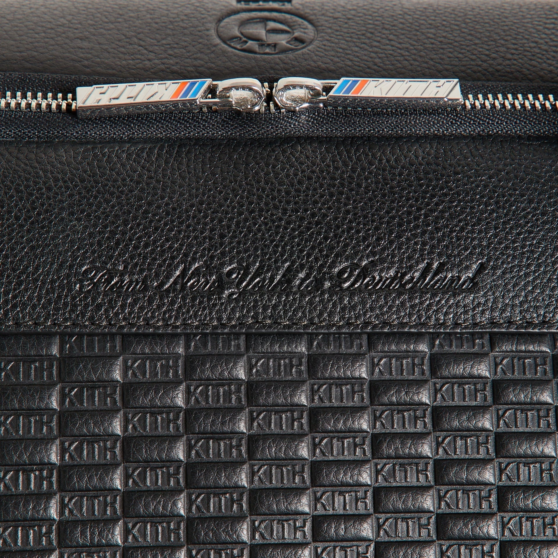 Kith for BMW Leather Travel Garment Duffle Bag - Black - PH