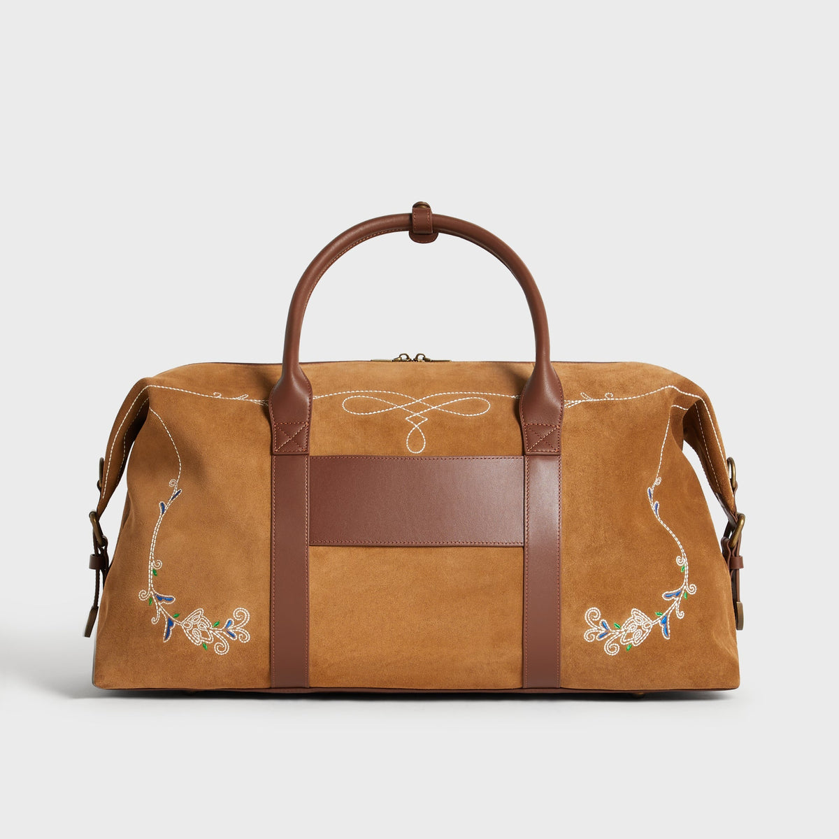 Kith Duffle Suede Leather Bag - Snuff - PH