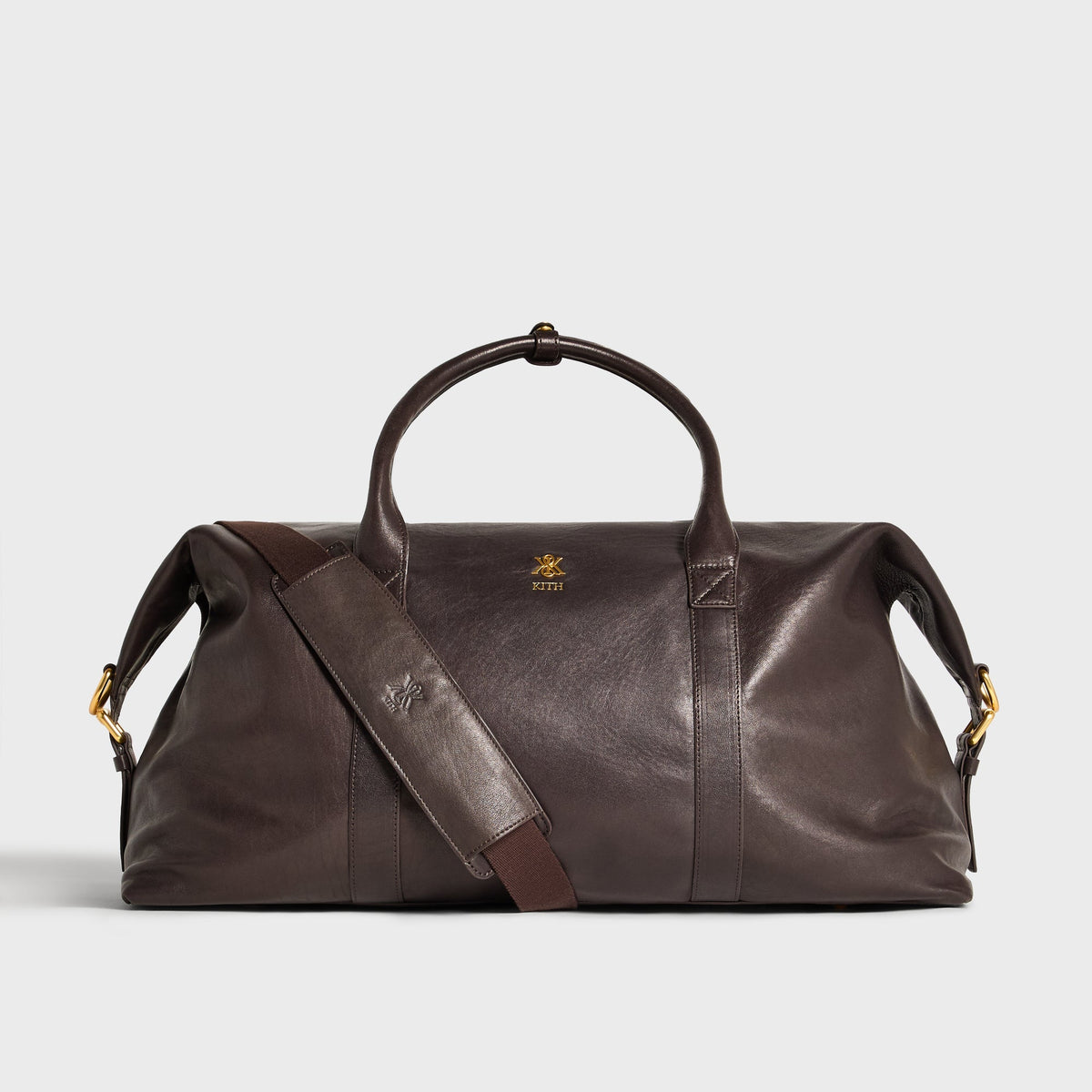 Kith Vintage Textured Leather Duffle Bag - Kindling - PH