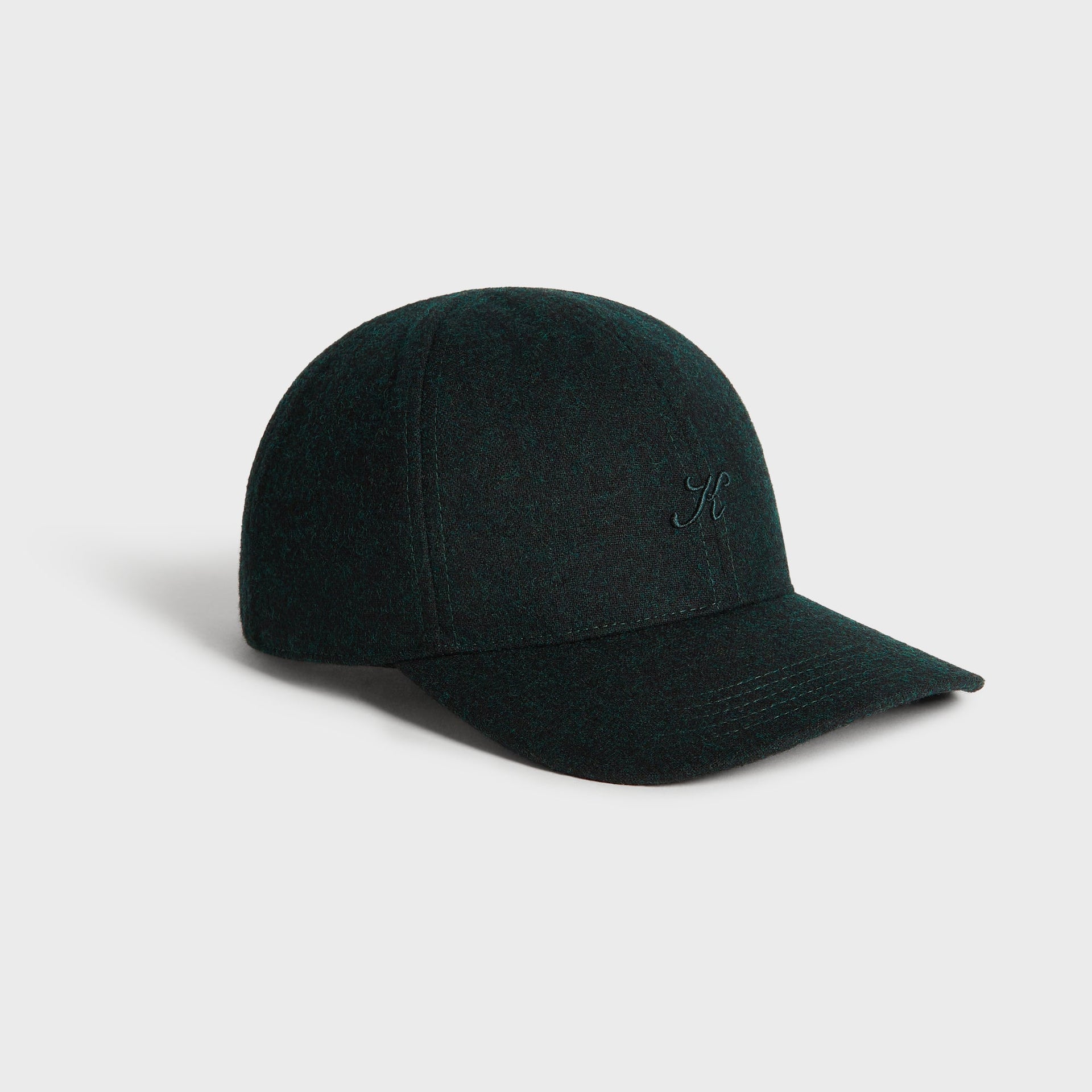 Kith Low Profile Fine Wool Classic Cap - Black