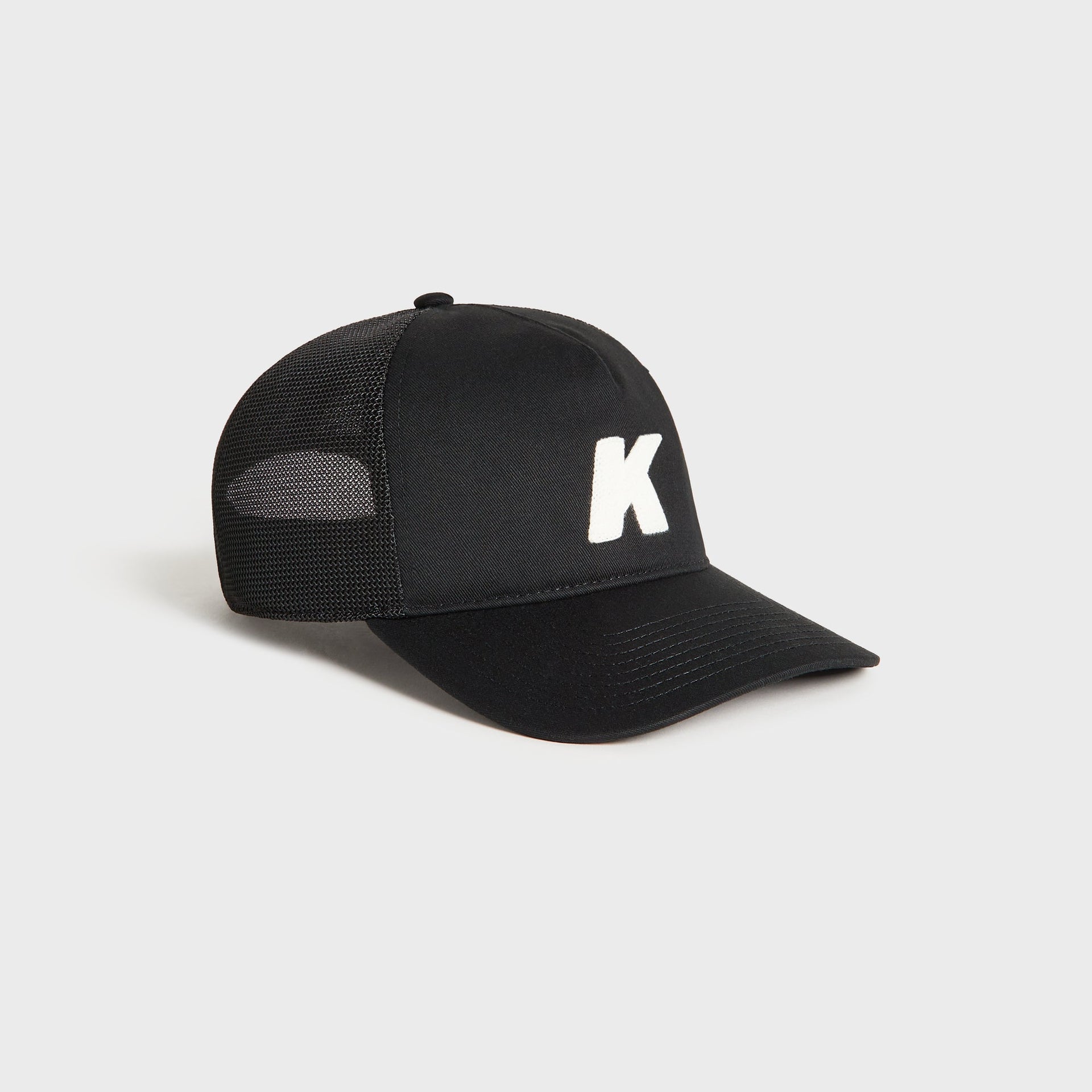 Kith Relaxed Twill Nolan Trucker Hat - Black - PH