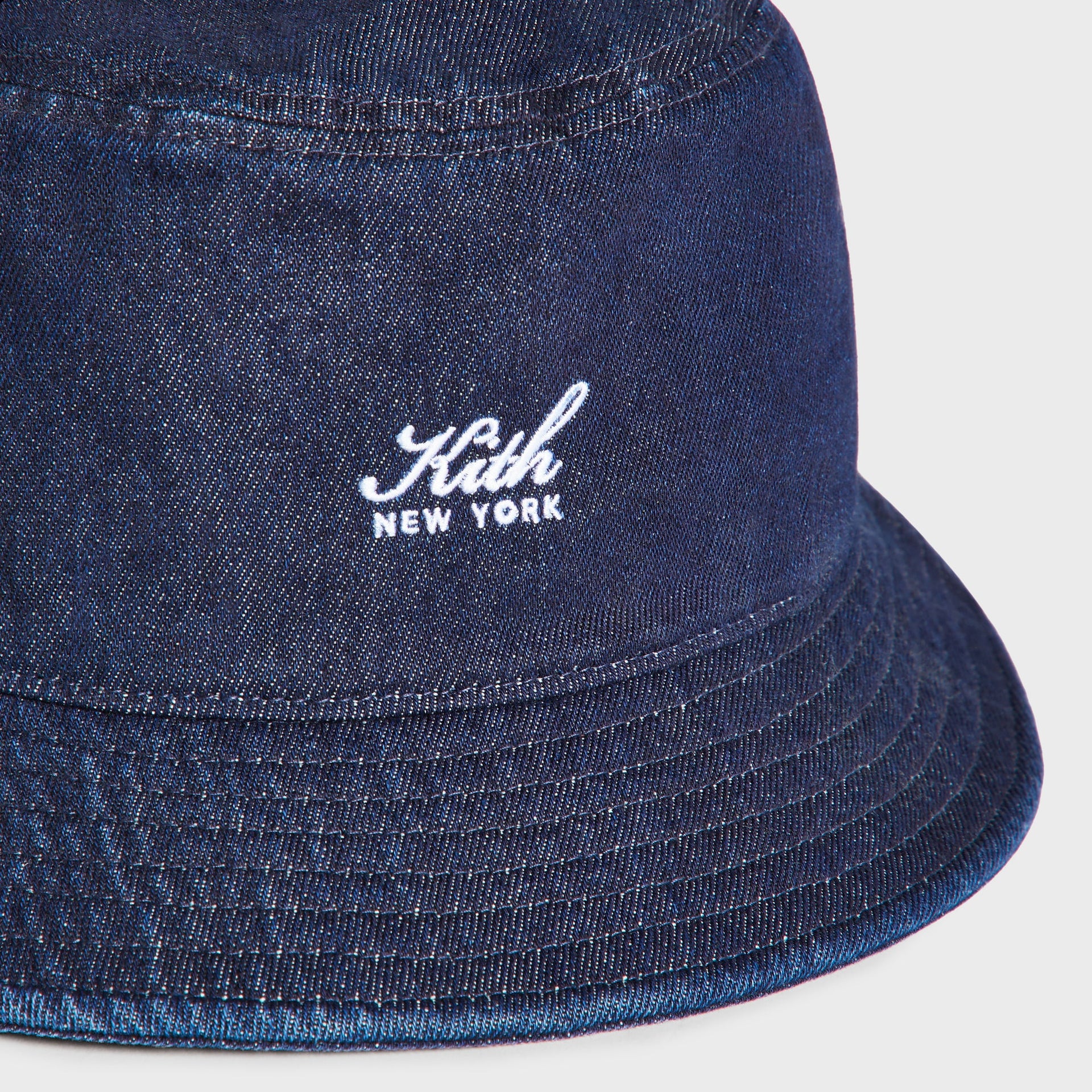 Kith Raw Denim Dawson Bucket Hat - Savin Wash