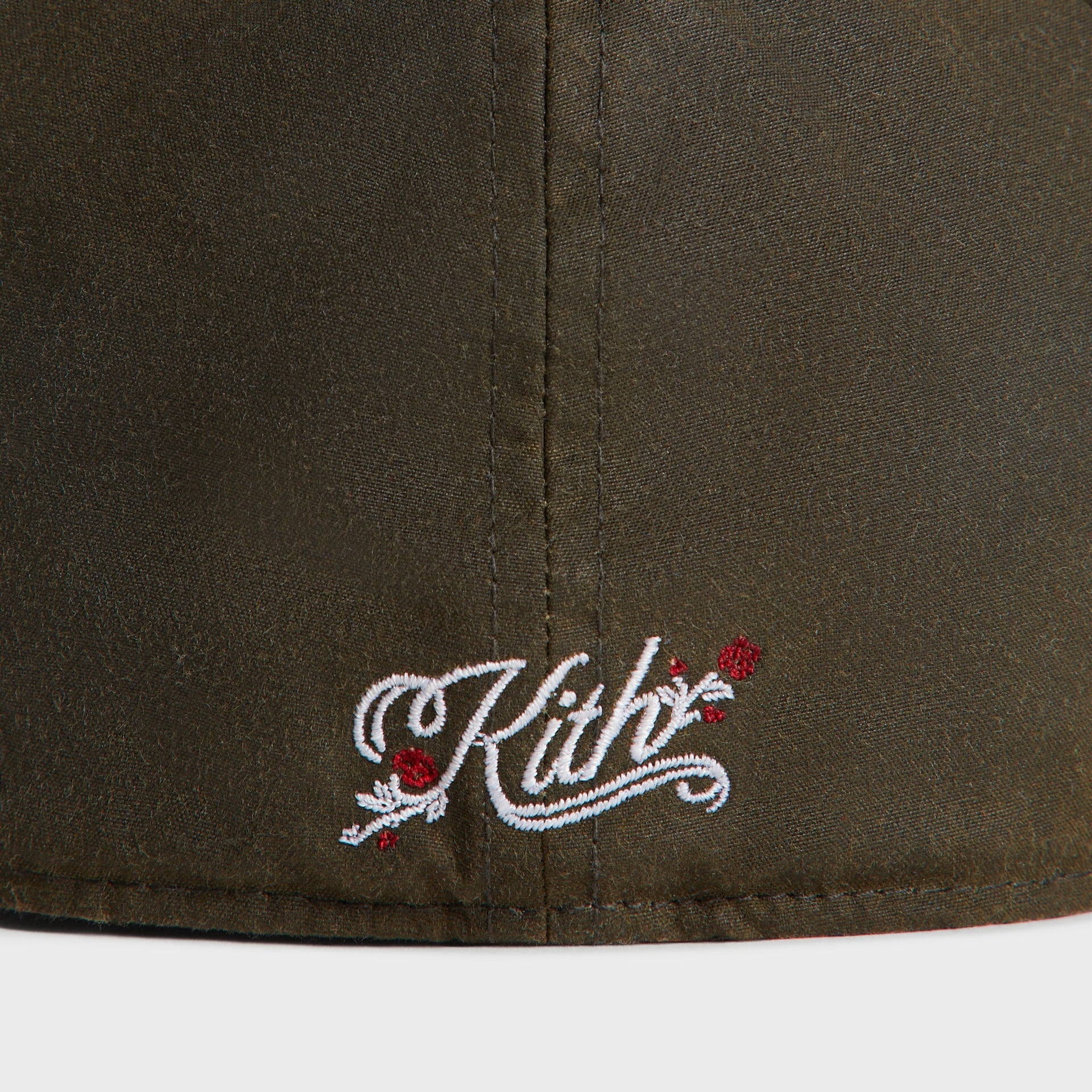 Kith & '47 for the Los Angeles Dodgers Waxed Cotton Franchise LS Cap - Cypress - PH