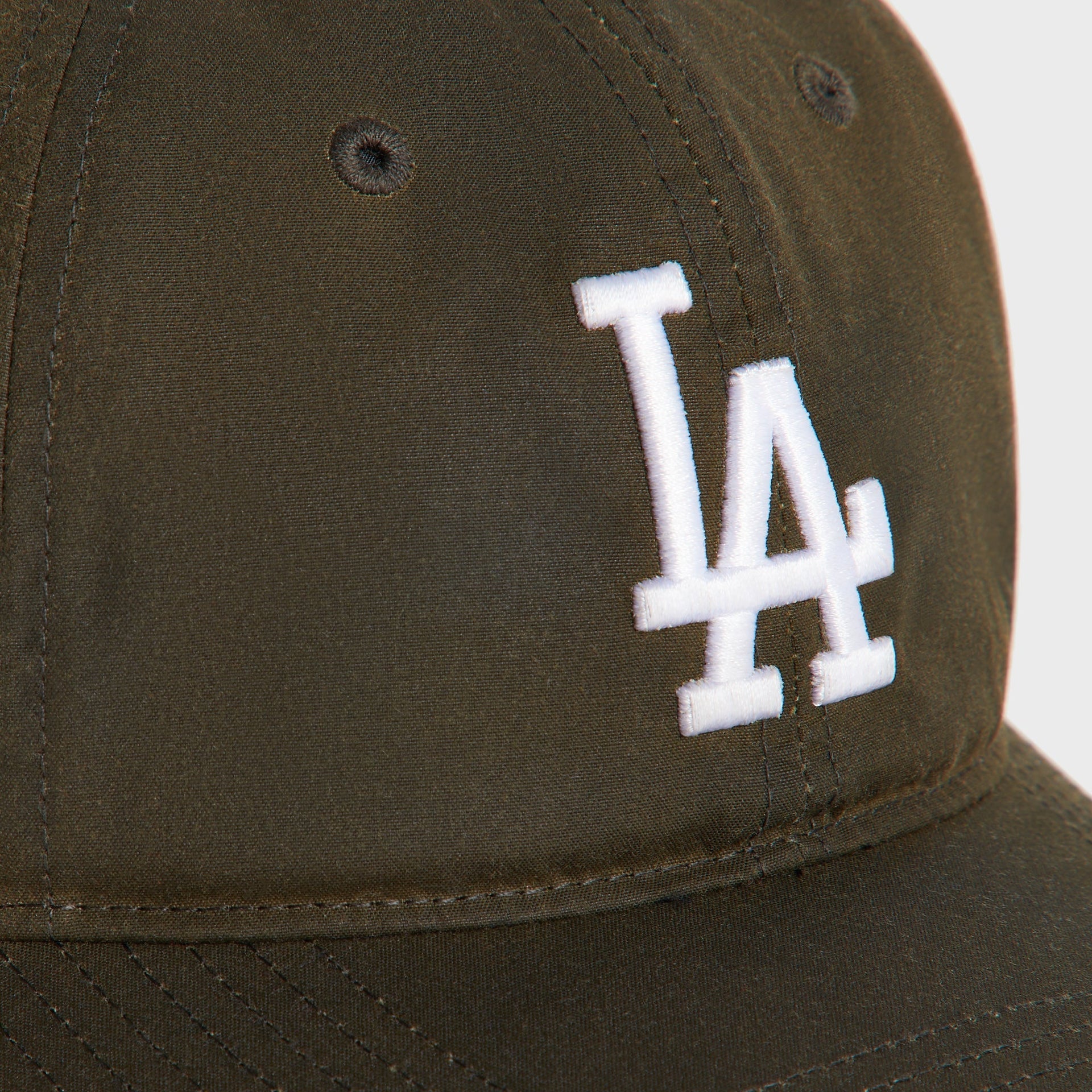Kith & '47 for the Los Angeles Dodgers Waxed Cotton Franchise LS Cap - Cypress - PH