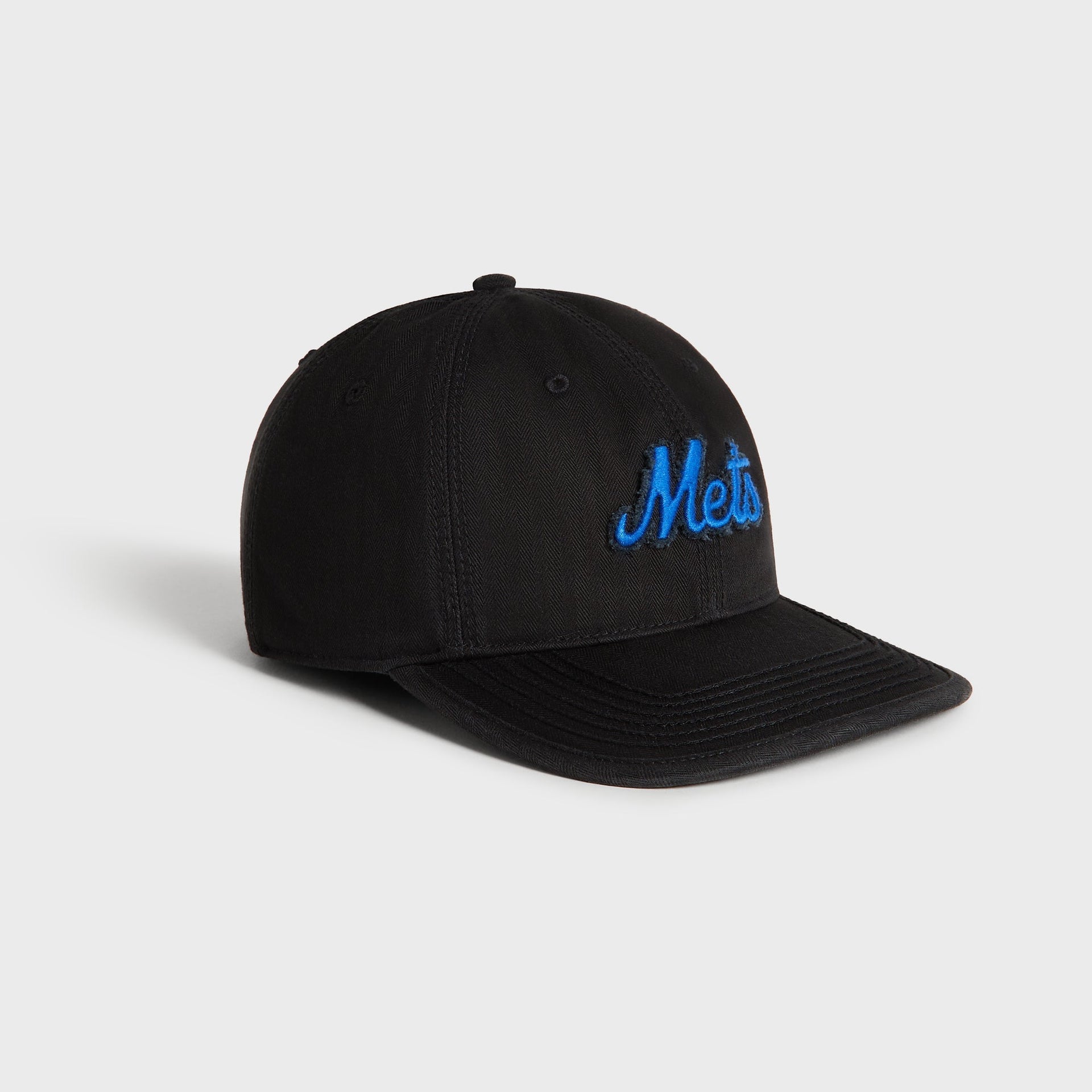 Kith & '47 for the New York Mets Herringbone Brand Franchise LS Cap - Black - PH