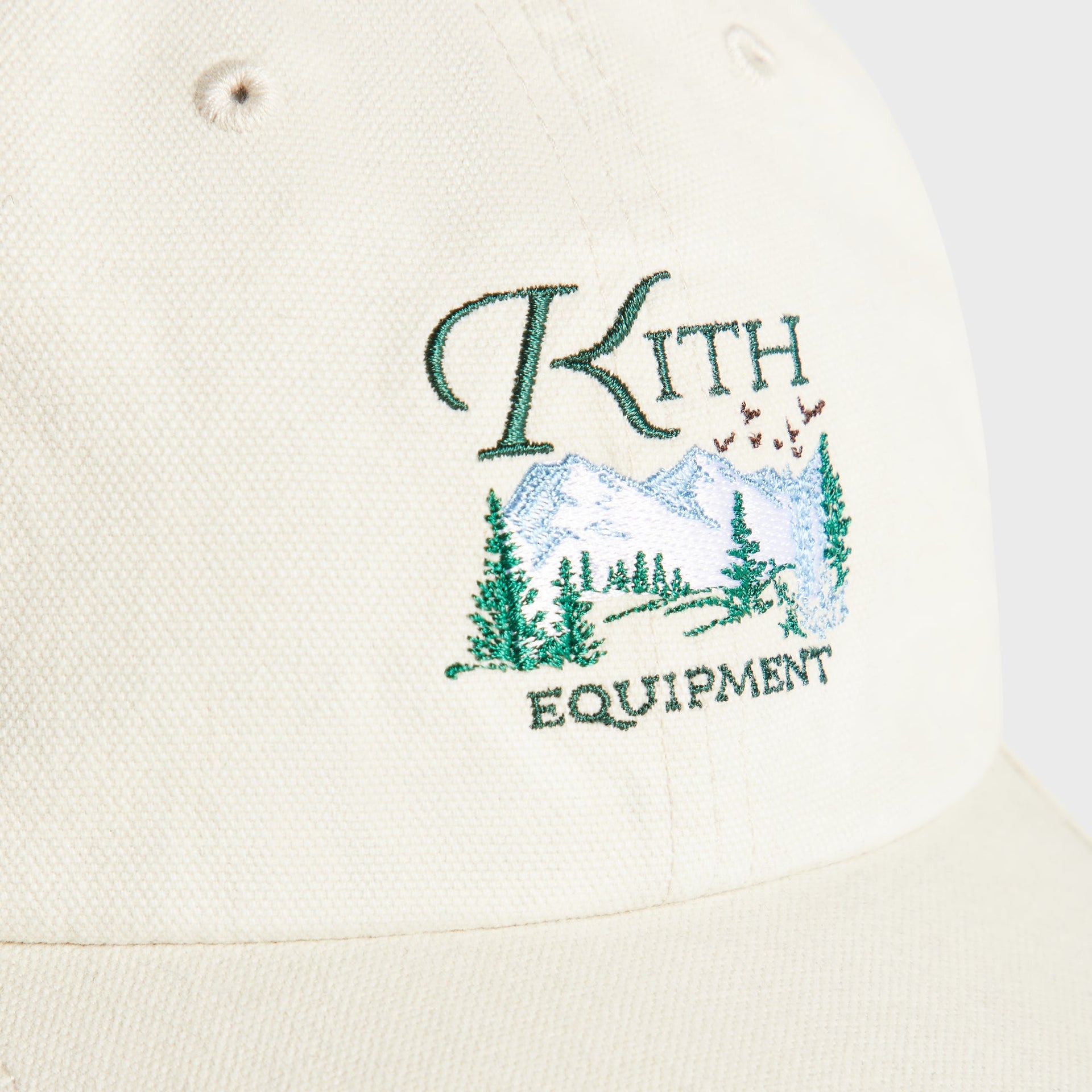 Kith & '47 Canvas Long Visor Clean Up Cap - Sandrift