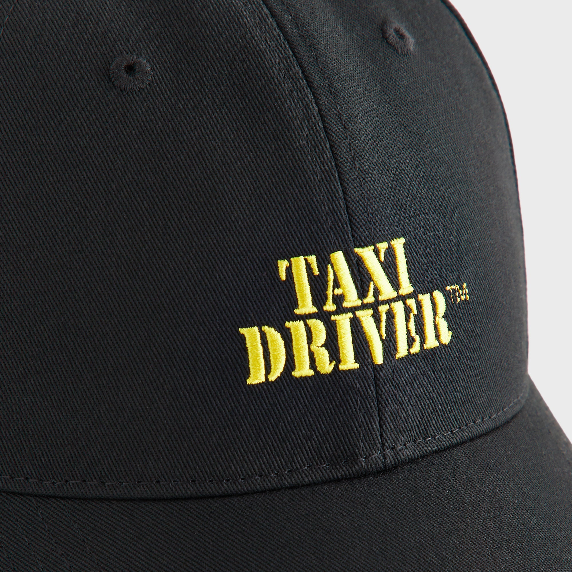 Kith for Taxi Driver Washed Twill Classic Cap - Black – Kith Japan