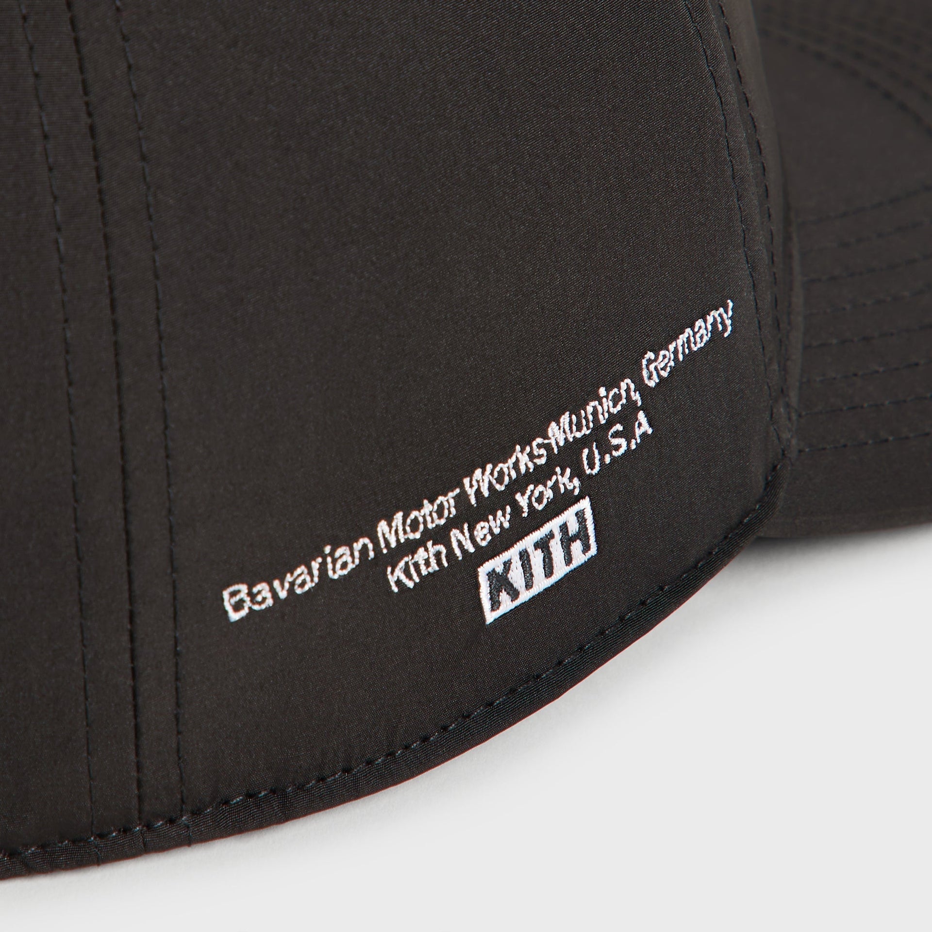Kith for BMW Nylon Bay Low Pinch Crown Cap - Black - PH