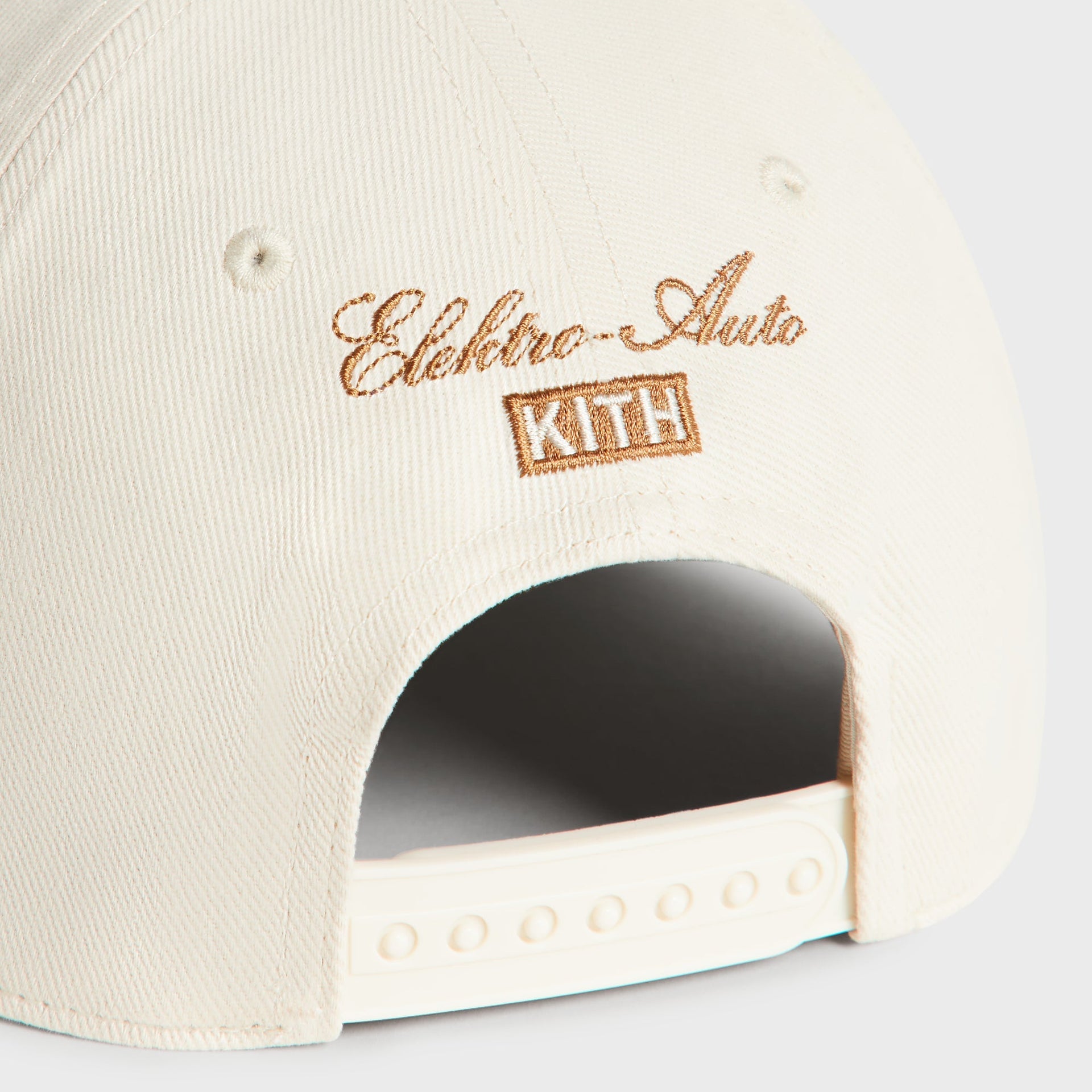 Kith for BMW Two-Tone Brushed Twill BL Pinch Crown Cap - Sandrift - PH
