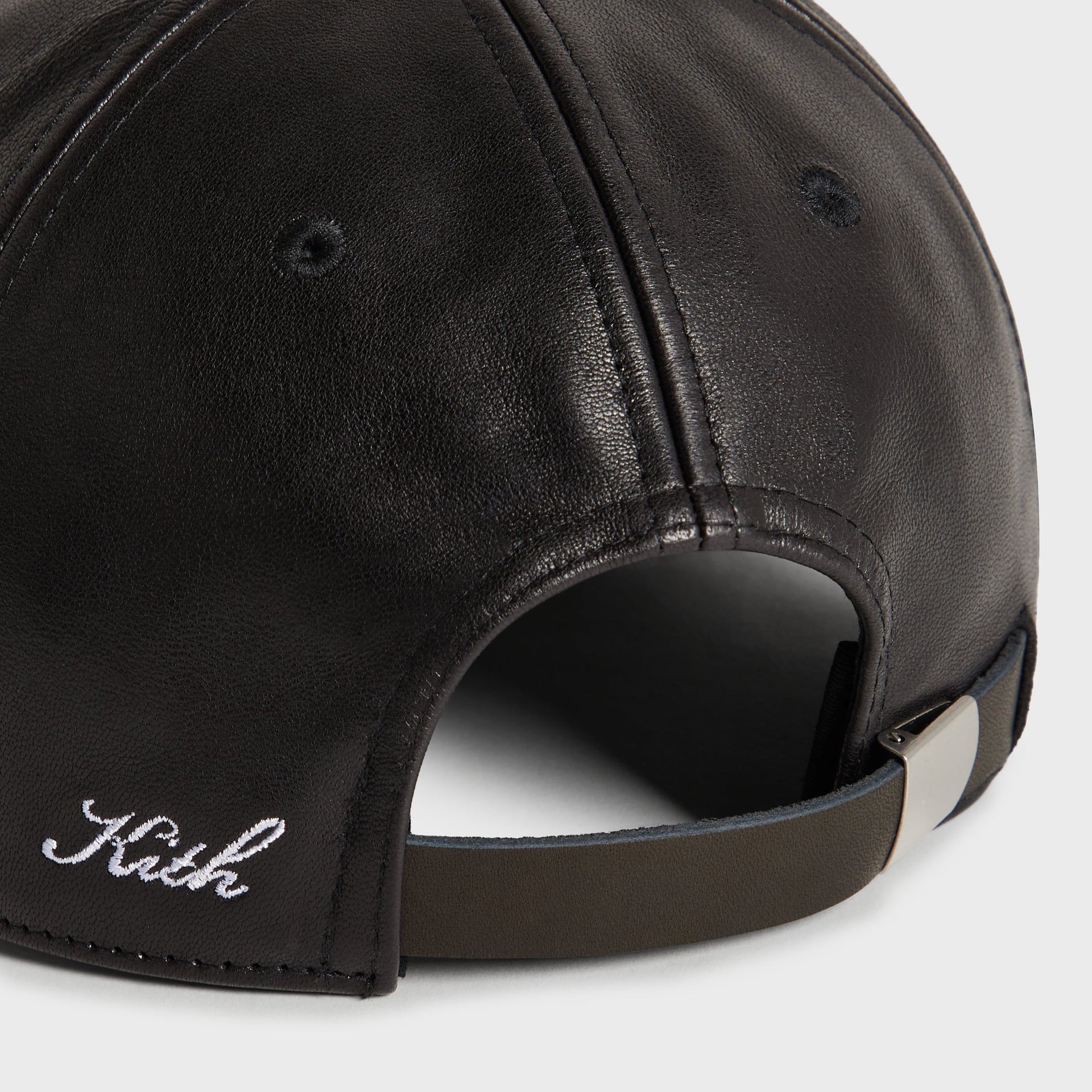Kith for BMW Leather Bay Low Pinch Crown Cap - Black - PH