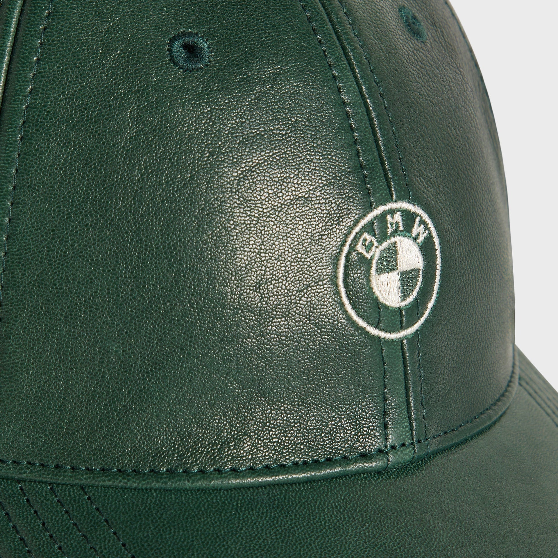 Kith for BMW Soft Textured Leather Classic Cap - Vitality - PH