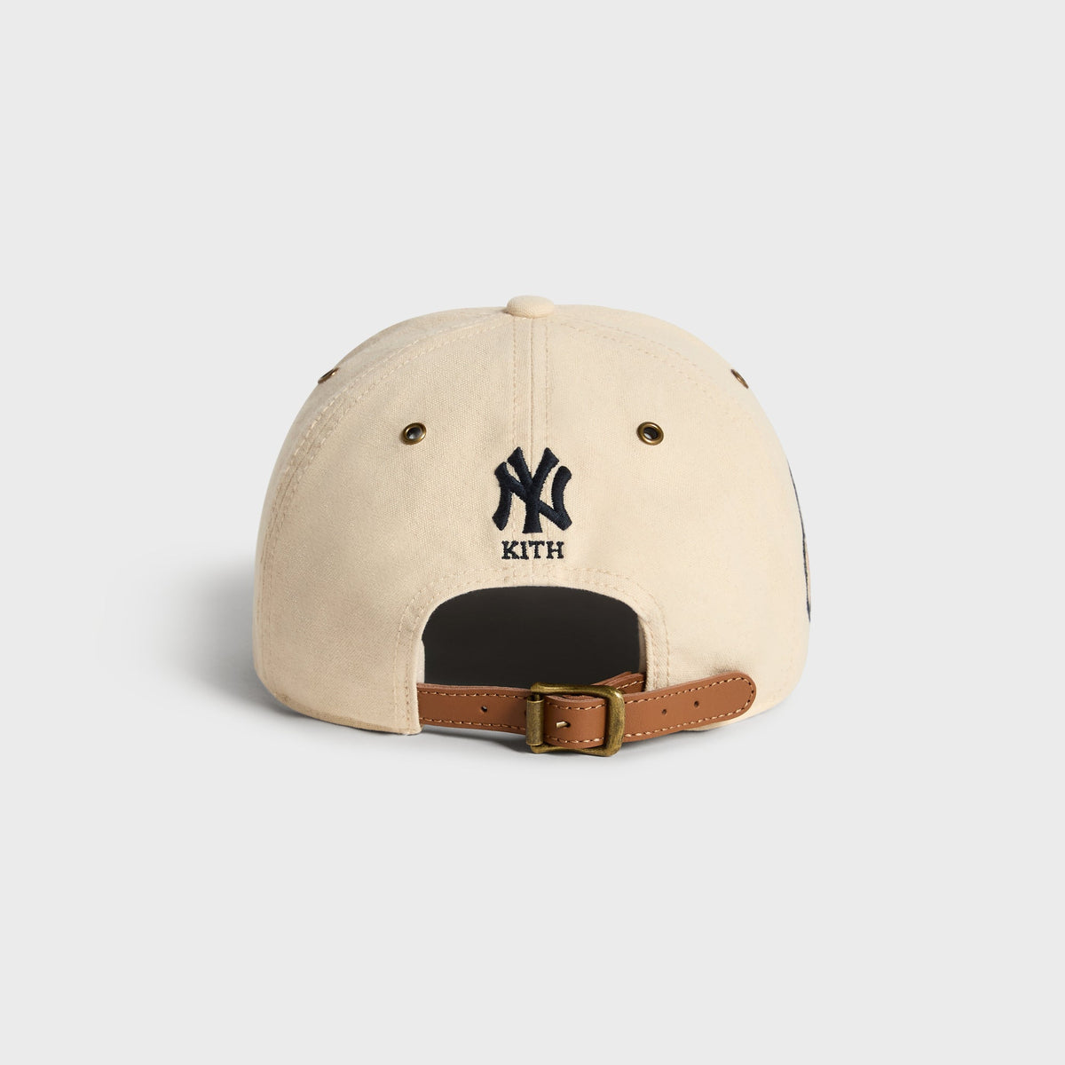 Kith & '47 for the New York Yankees Clean Up Duck Canvas Long Visor Cap - Sandrift - PH