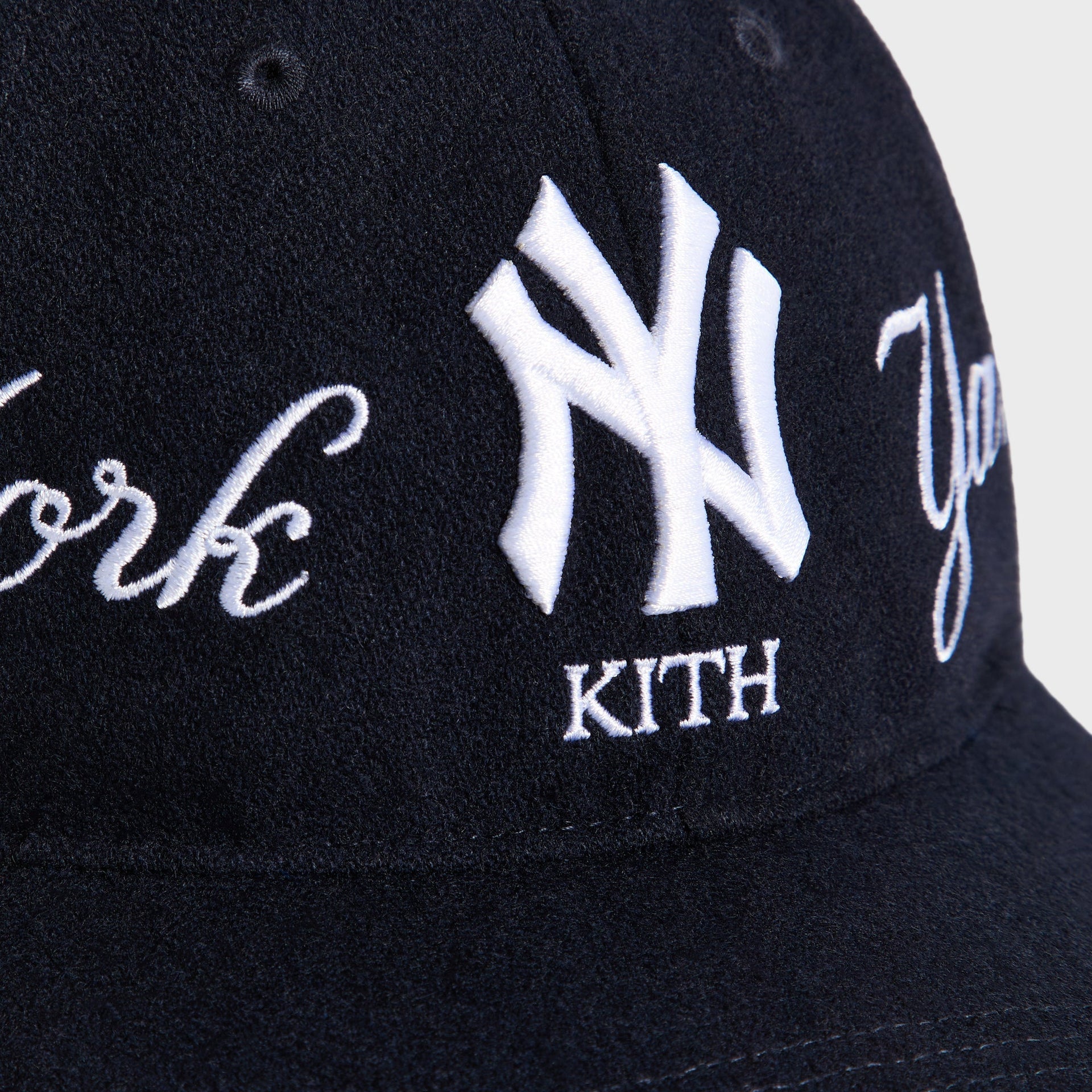 Kith & '47 for the New York Yankees Wool K Clean Up Cap - Nocturnal - PH