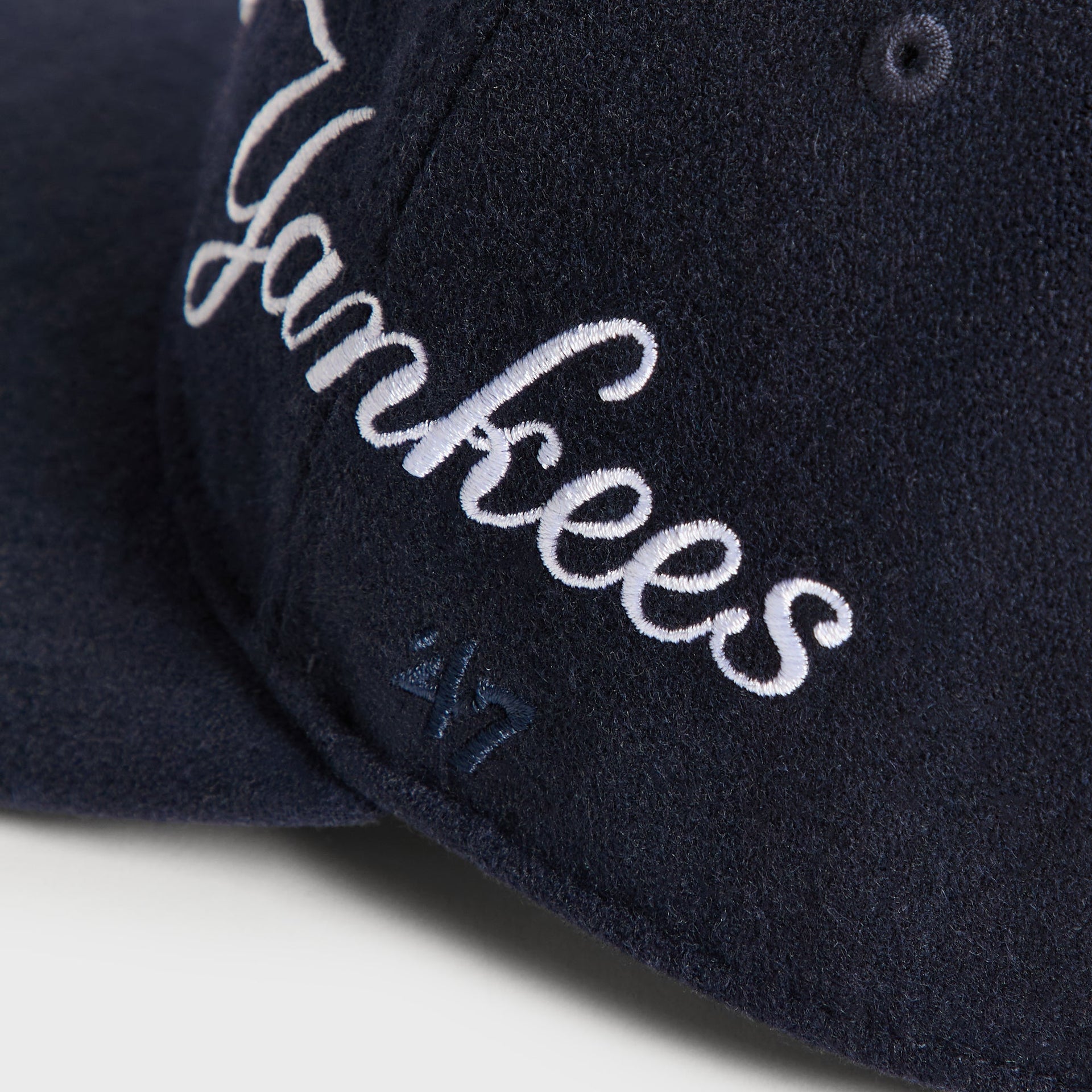 Kith & '47 for the New York Yankees Wool K Clean Up Cap - Nocturnal - PH