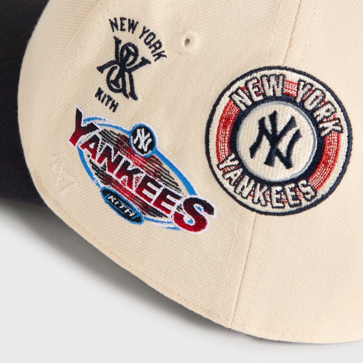 Kith & '47 for the New York Yankees Ballpark Offside DT Cap - Sandrift - PH