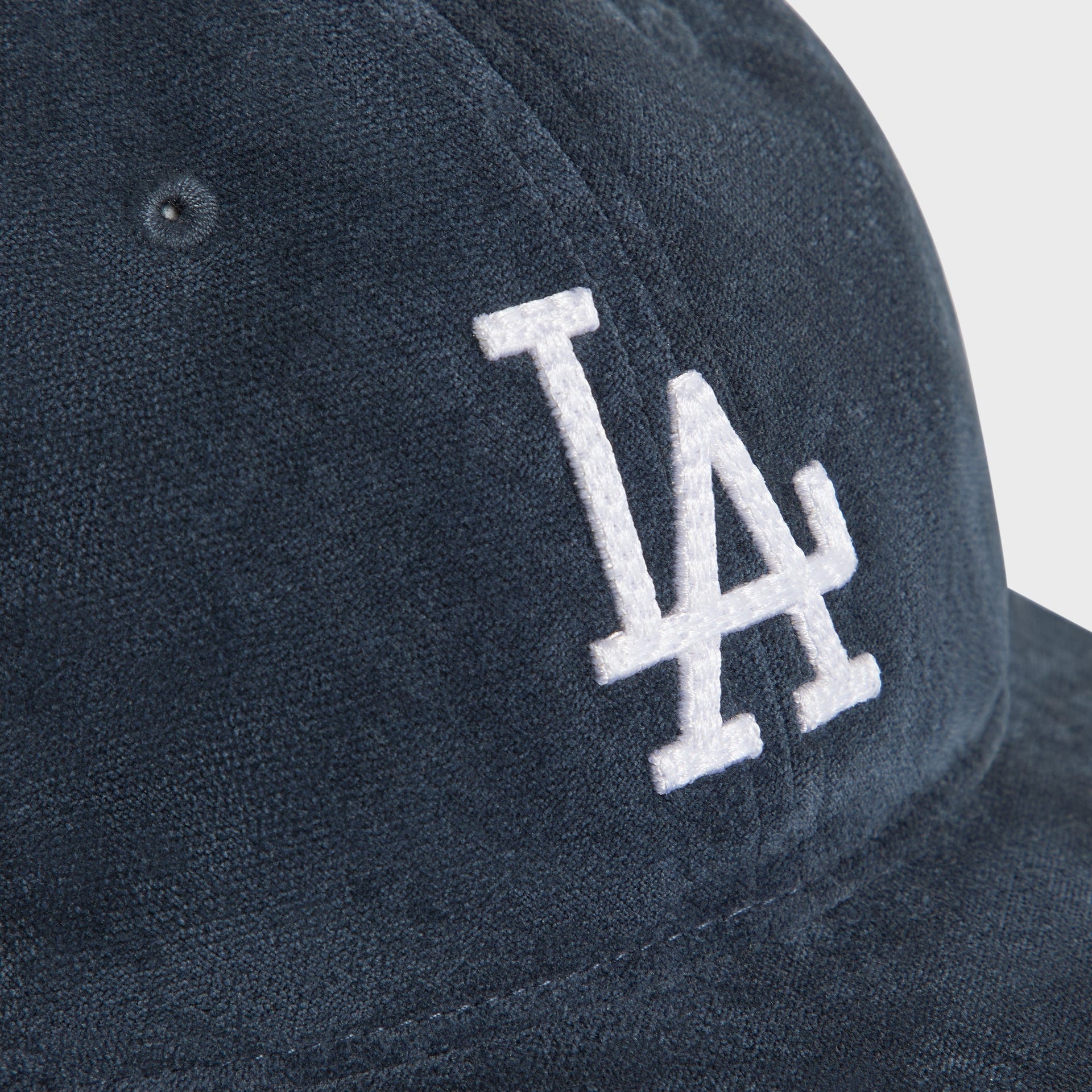 Kith & '47 for the Los Angeles Dodgers Lightweight Suede Velour Long Bill Cap - Nocturnal - PH