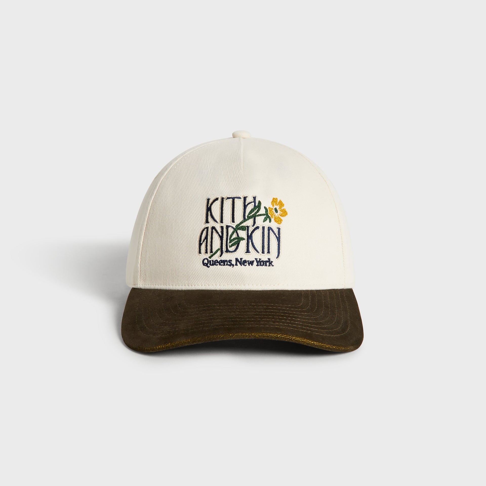Kith Botanical Twill Bay Low Pinch Crown Cap - Sandrift