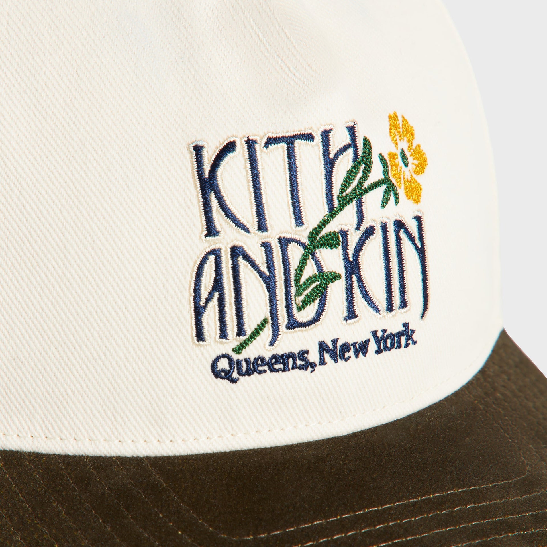 Kith Botanical Twill Bay Low Pinch Crown Cap - Sandrift