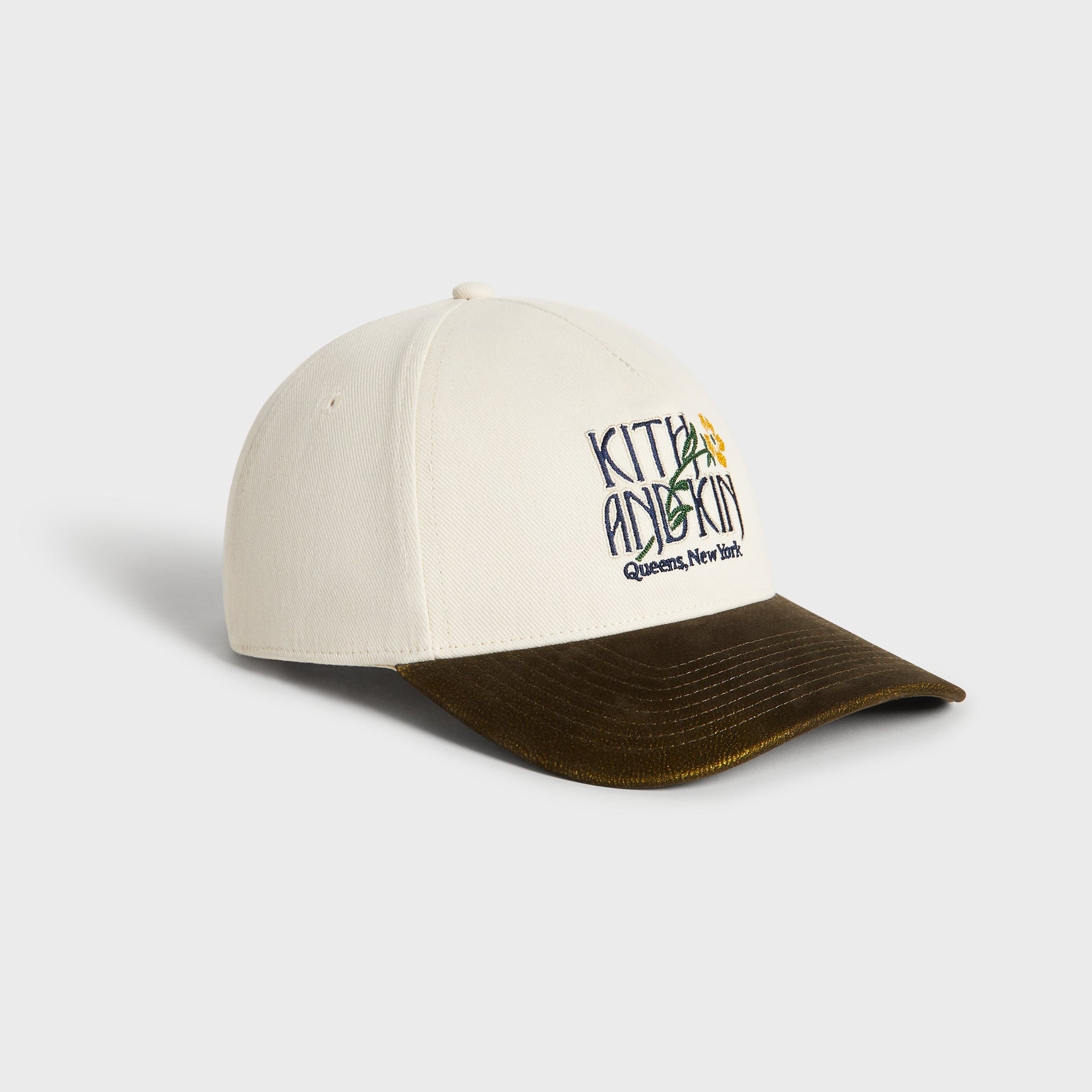 Kith Botanical Twill Bay Low Pinch Crown Cap - Sandrift - PH