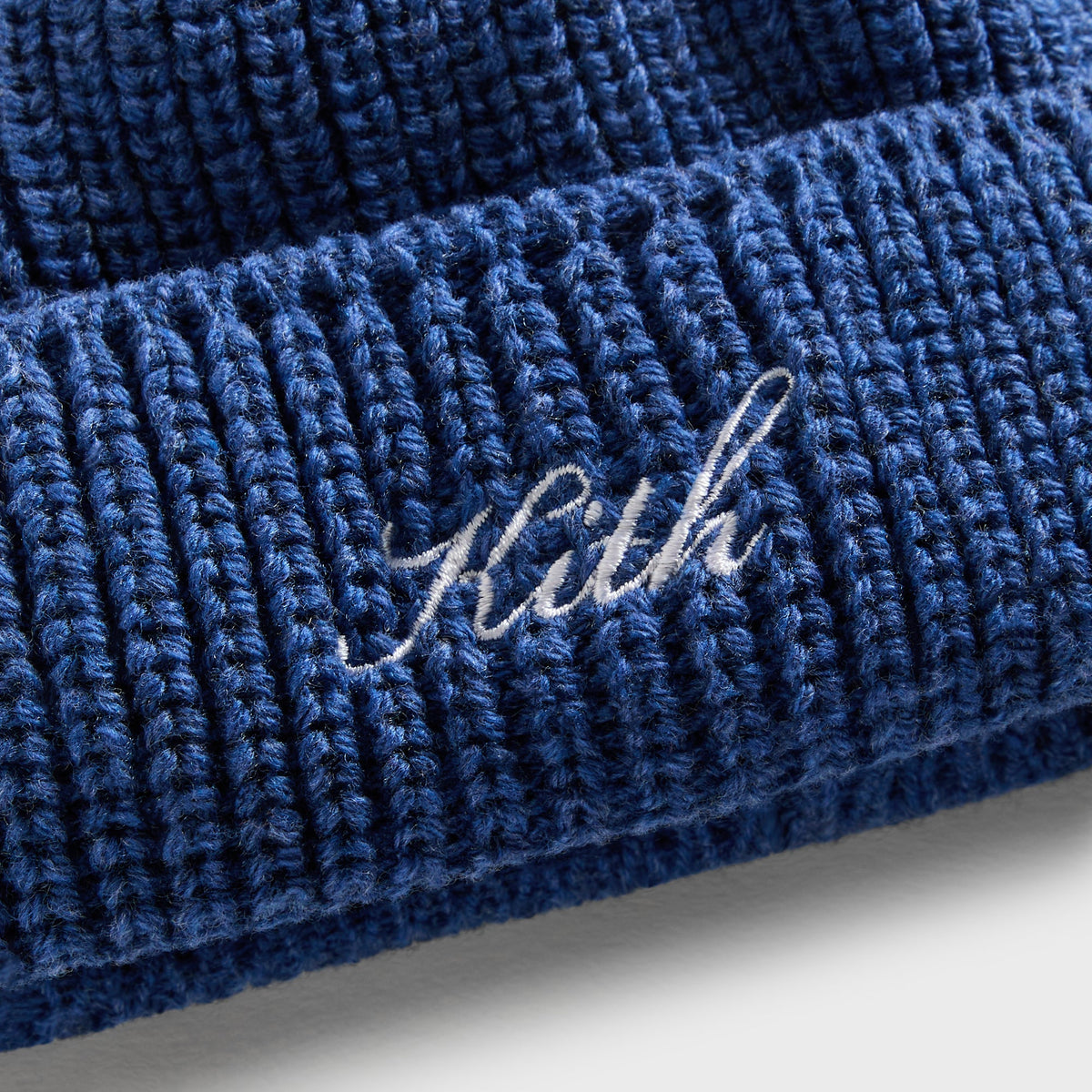 Kith Script Shallow Beanie - Quantum