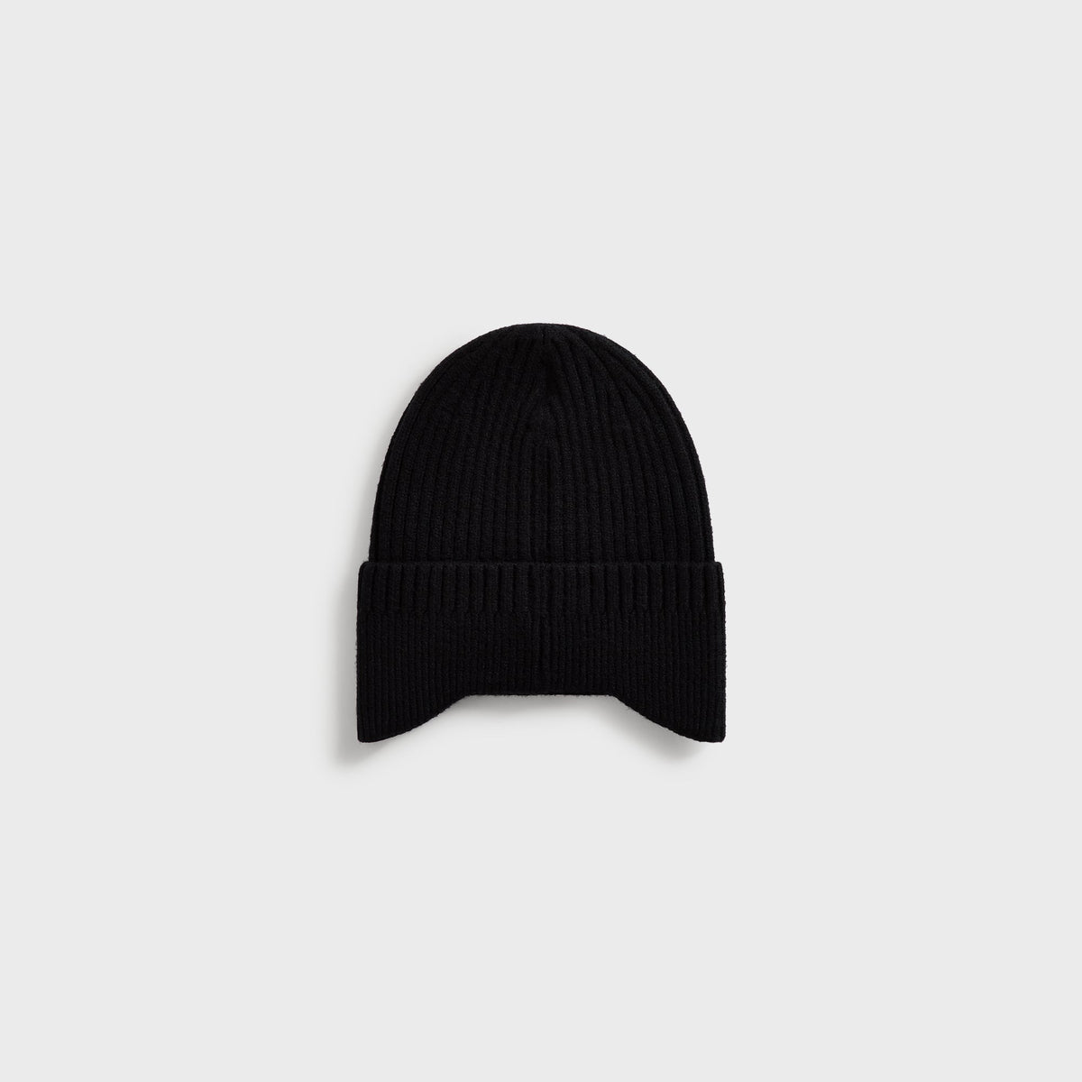 Kith Chunky Knit Earflap Beanie - Black