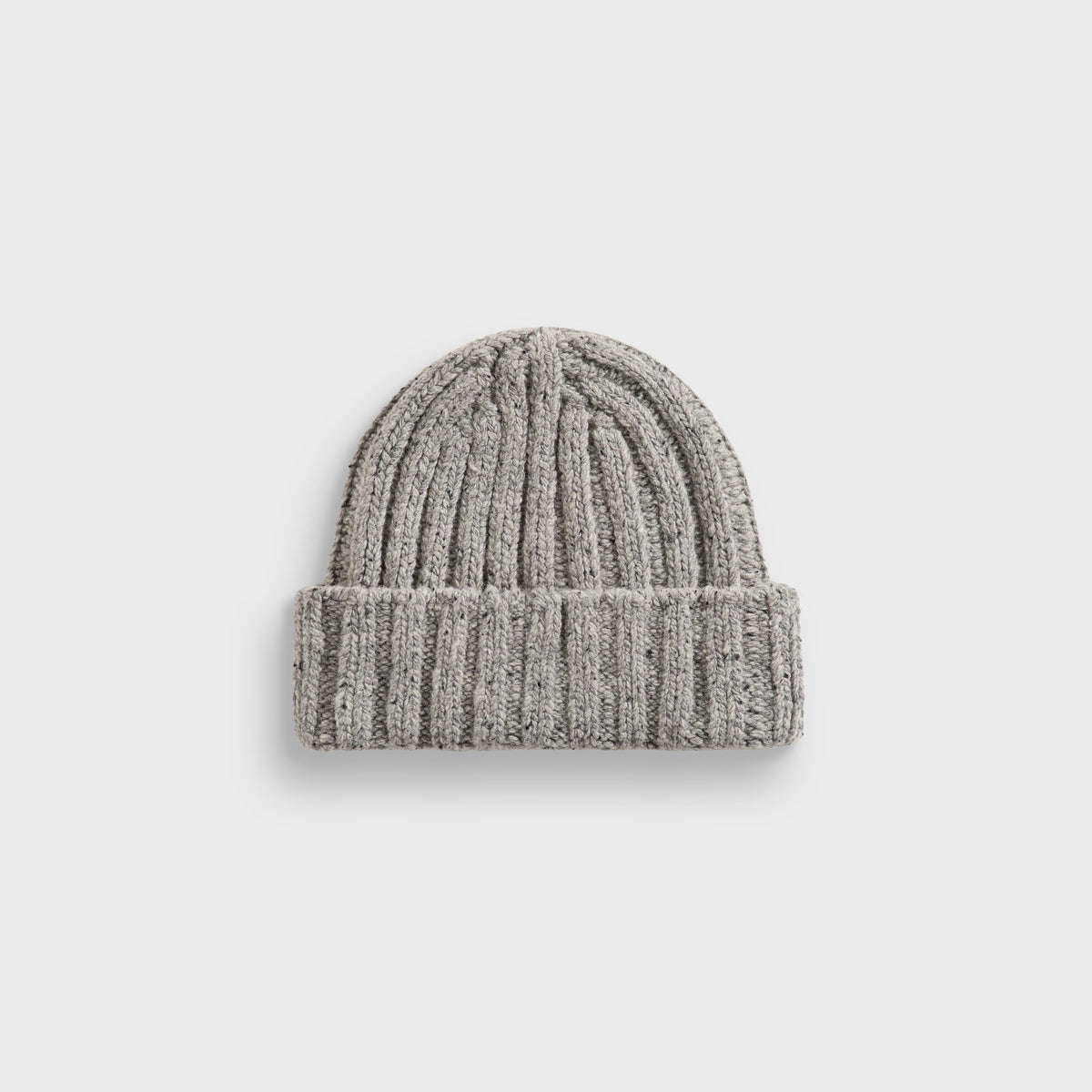 Kith Speckle Yarn Chalet Beanie - Medium Heather Grey
