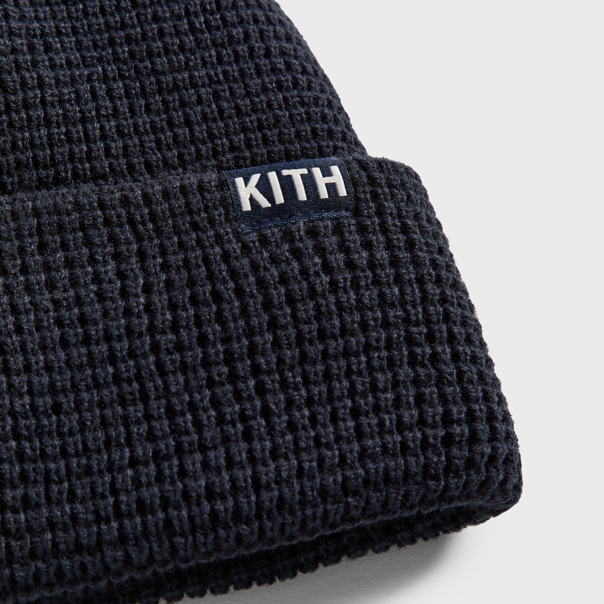 Kith & ‘47 for the New York Yankees Waffle Knit Beanie - Nocturnal