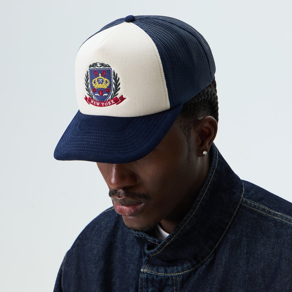 Kith Corduroy Nolan Trucker Hat - Nocturnal