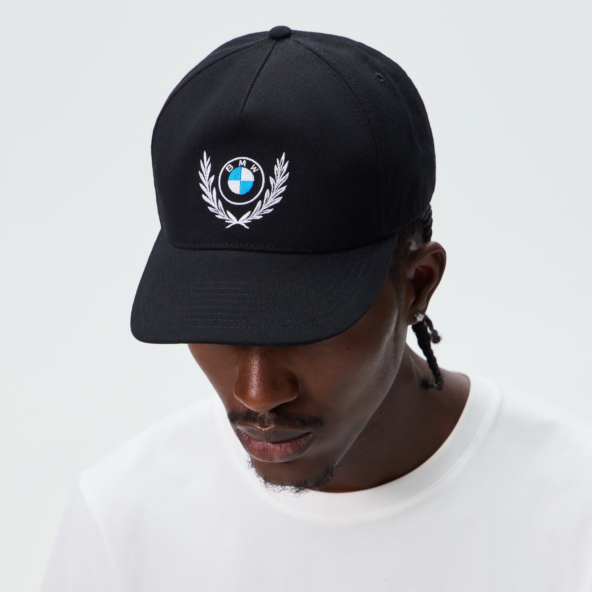 Kith for BMW Gwynn Pinch Crown Cap - Black - PH