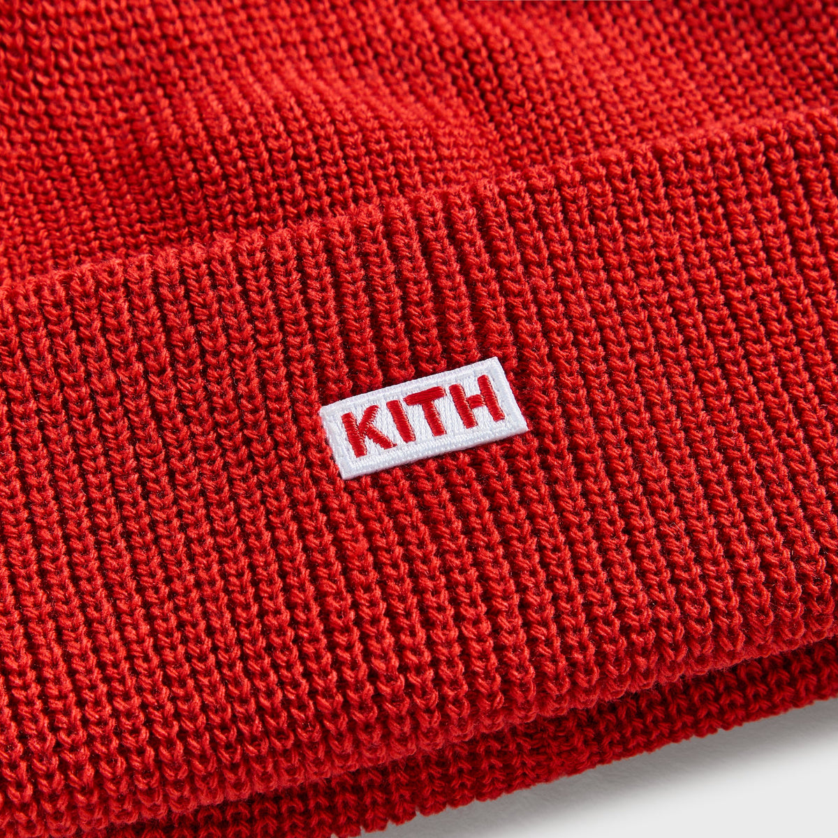 Kith Classic Beanie - Grenadine