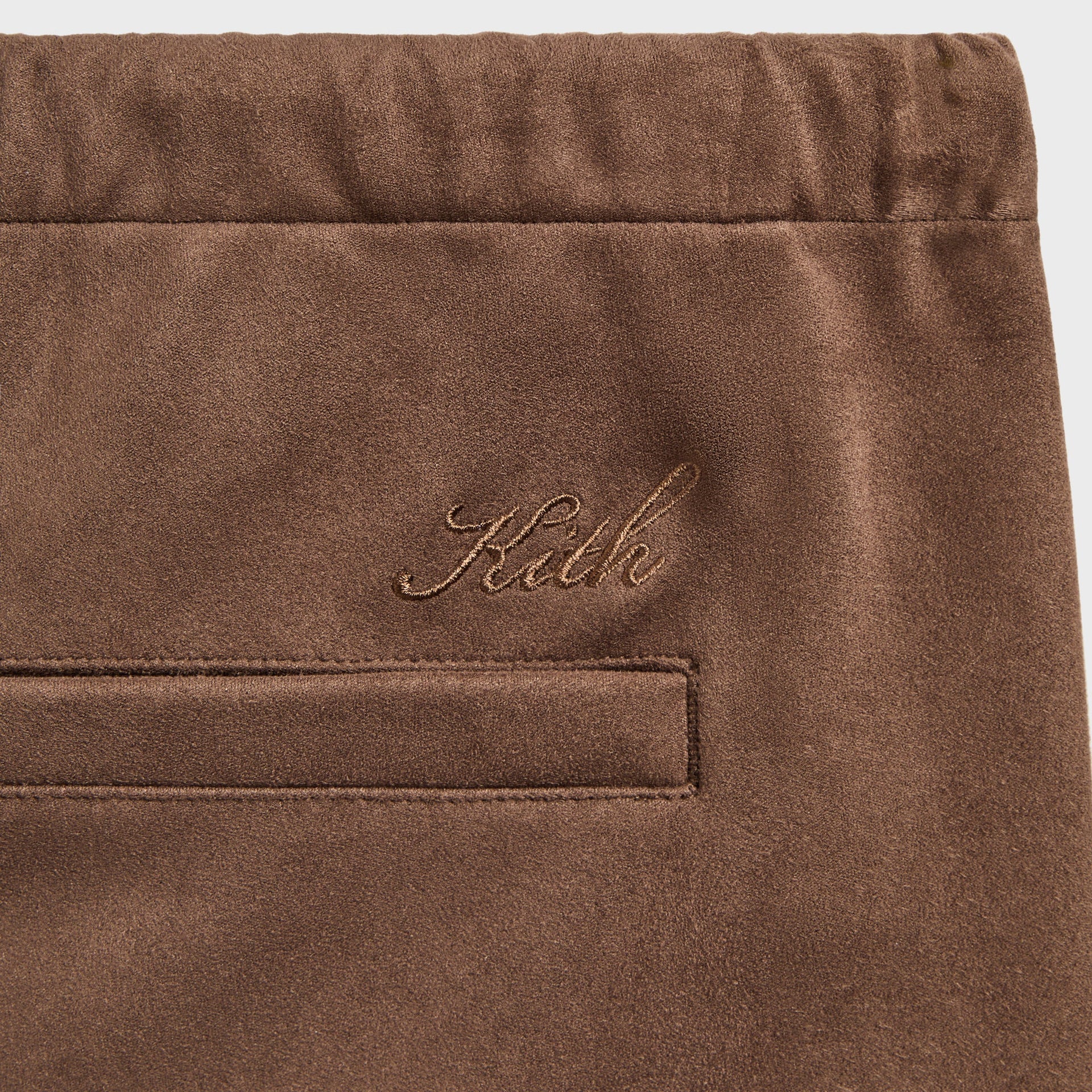 Kith Microsuede Bonded Idris Pant - Hurricane