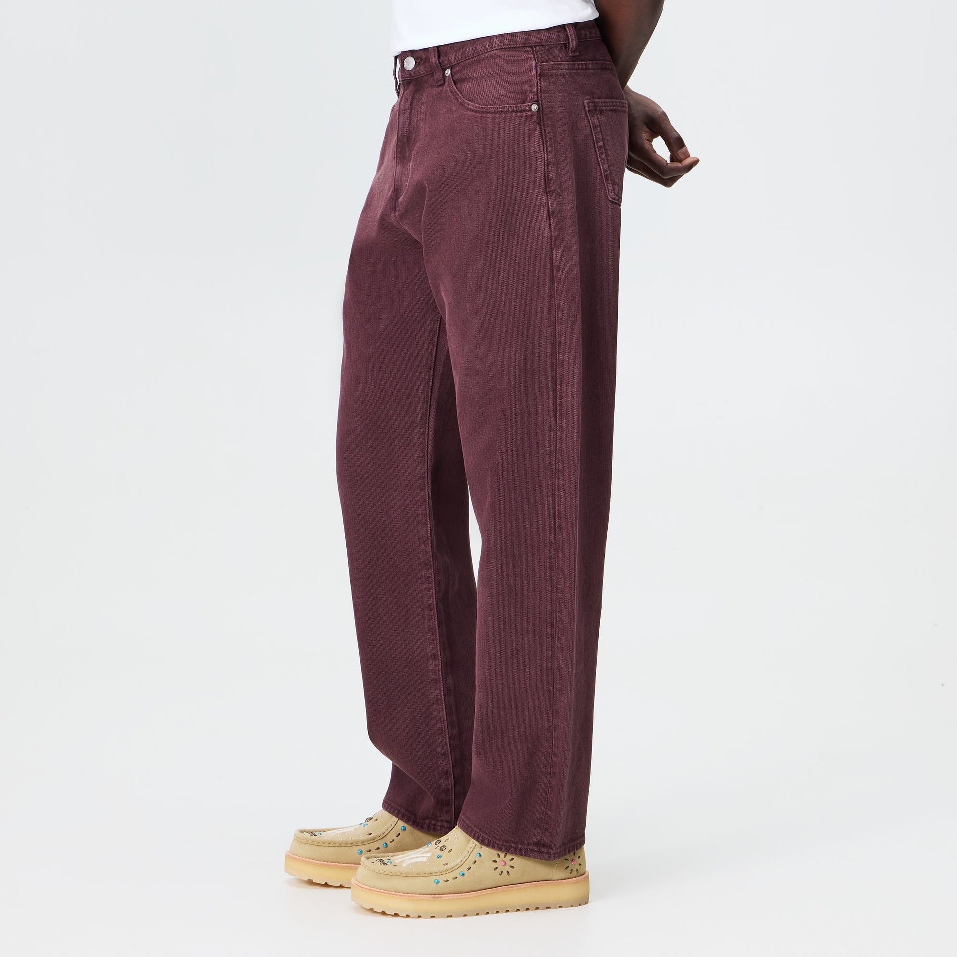 Kith Herringbone Denim Webster Chill - Rich