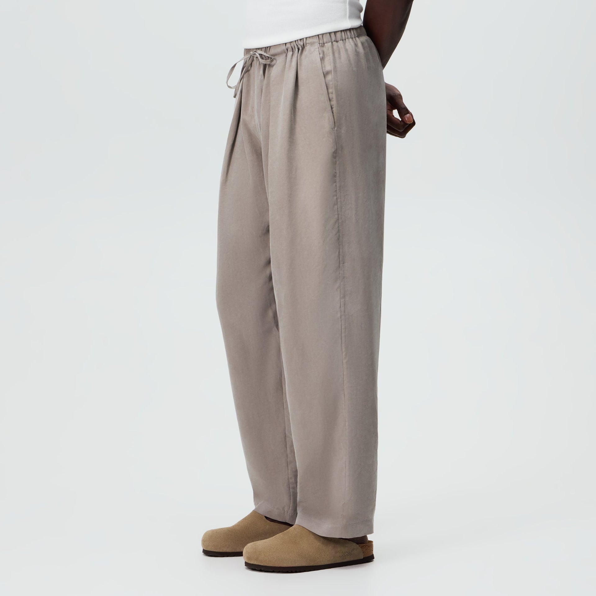 &Kin Cupro Linen Idris Pant - Astro - PH