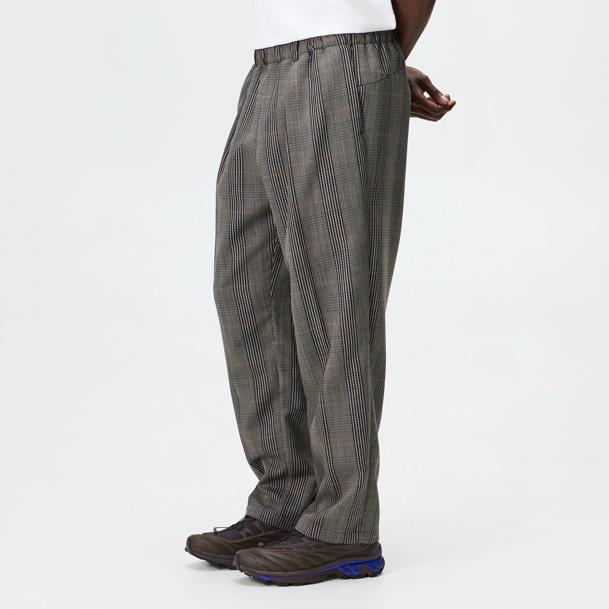 Kith Glen Plaid Idris Pant - Ember