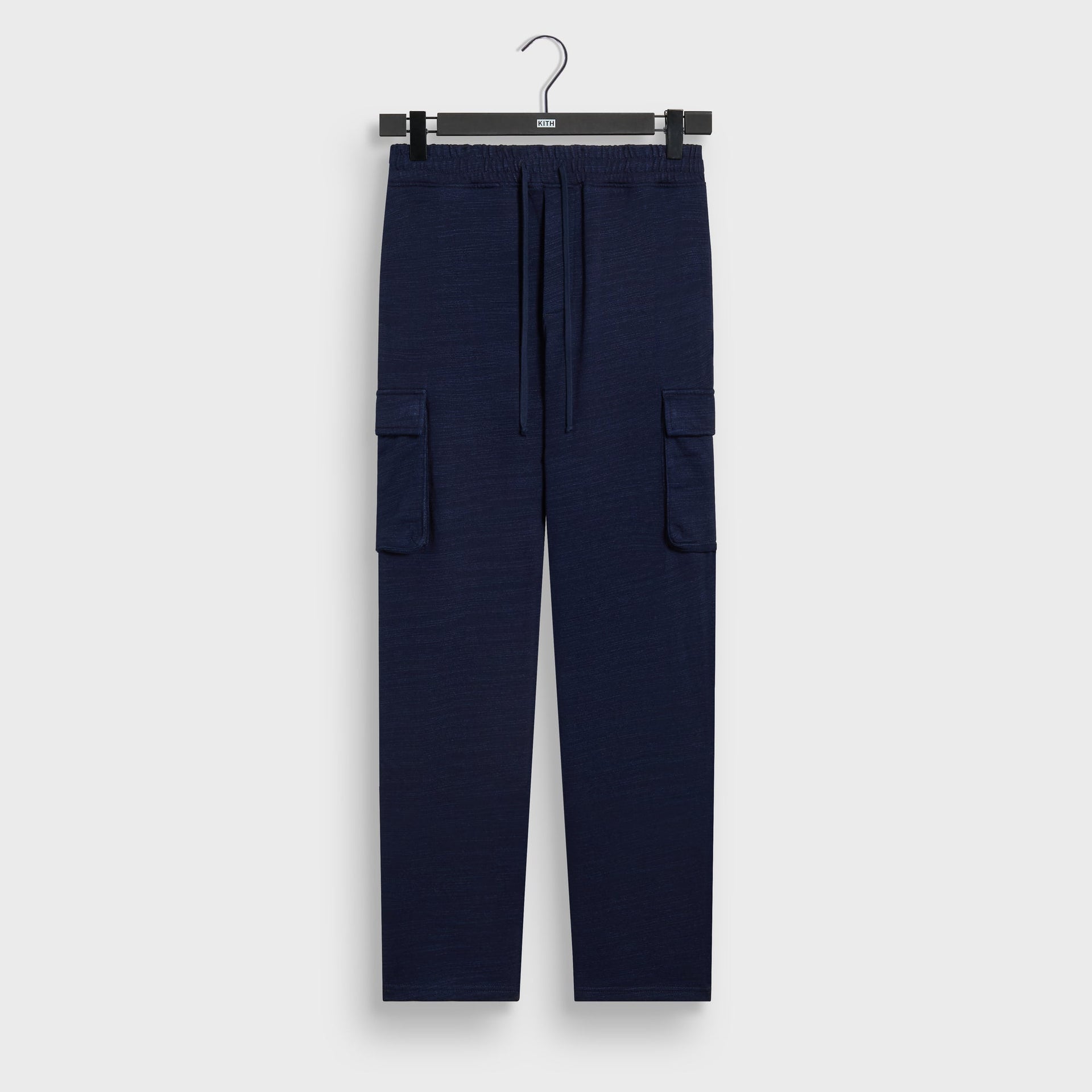 Kith Indigo Fleece Bryson Cargo Sweatpant - Raw Indigo